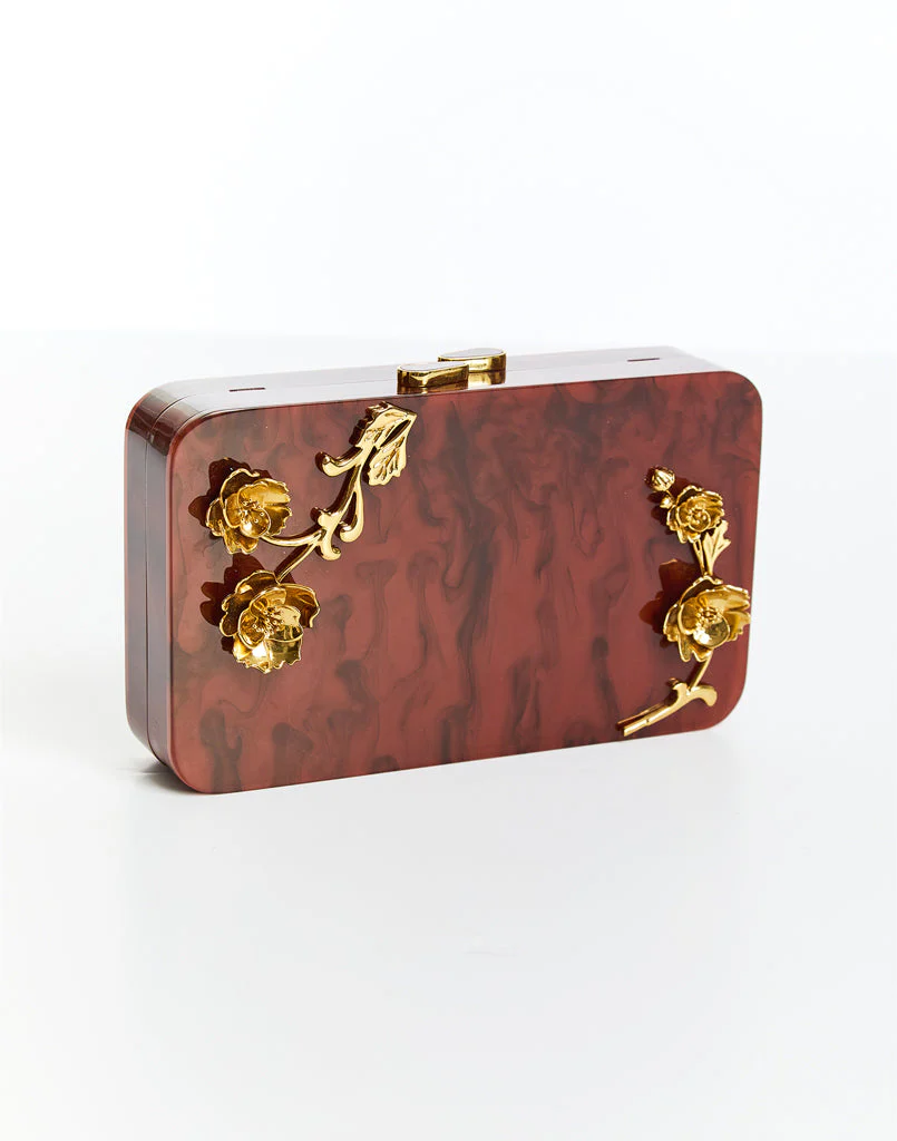 Augustine Gilded Tortoise Acrylic Bag