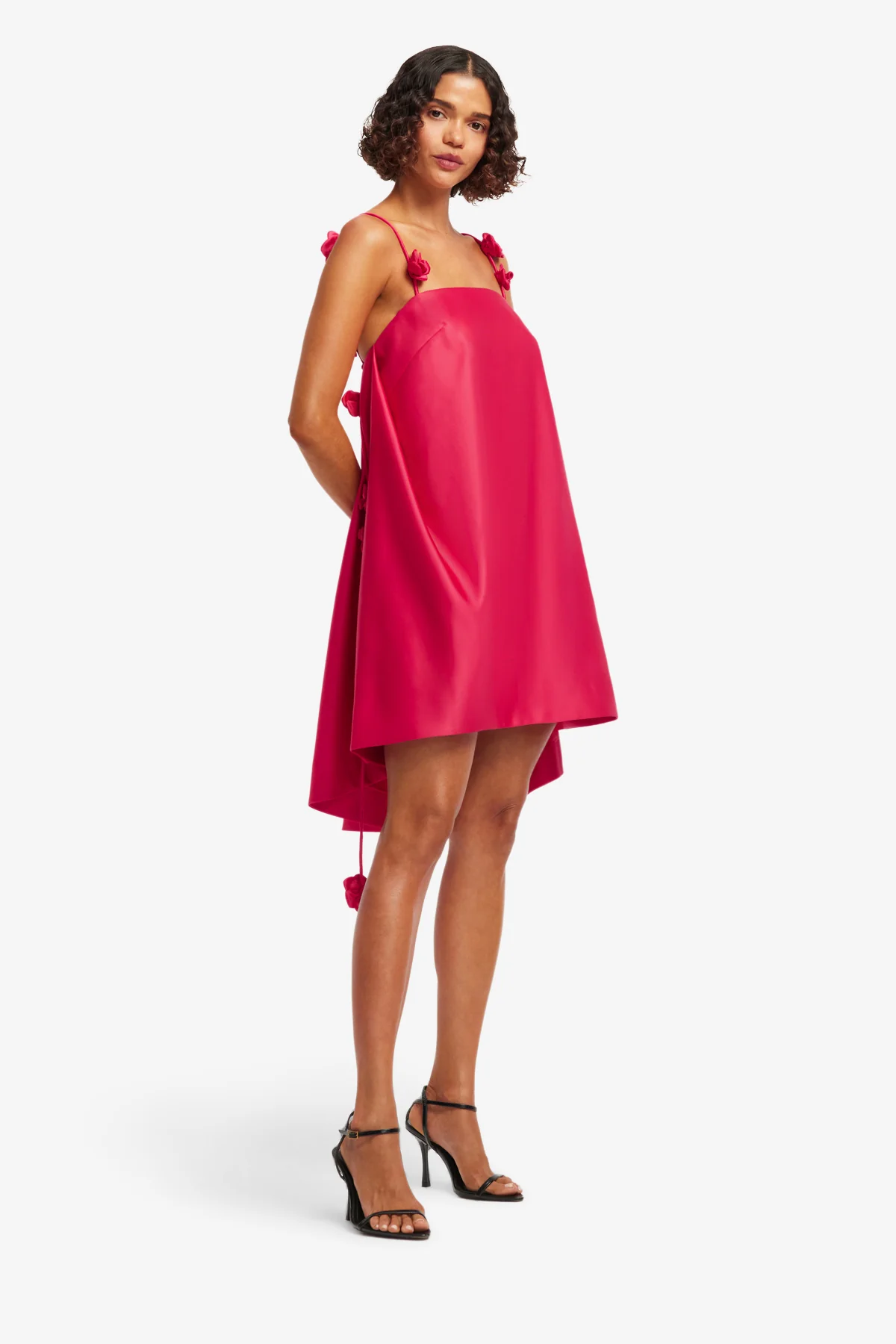 Fiona Rose Mini Dress - Scarlet