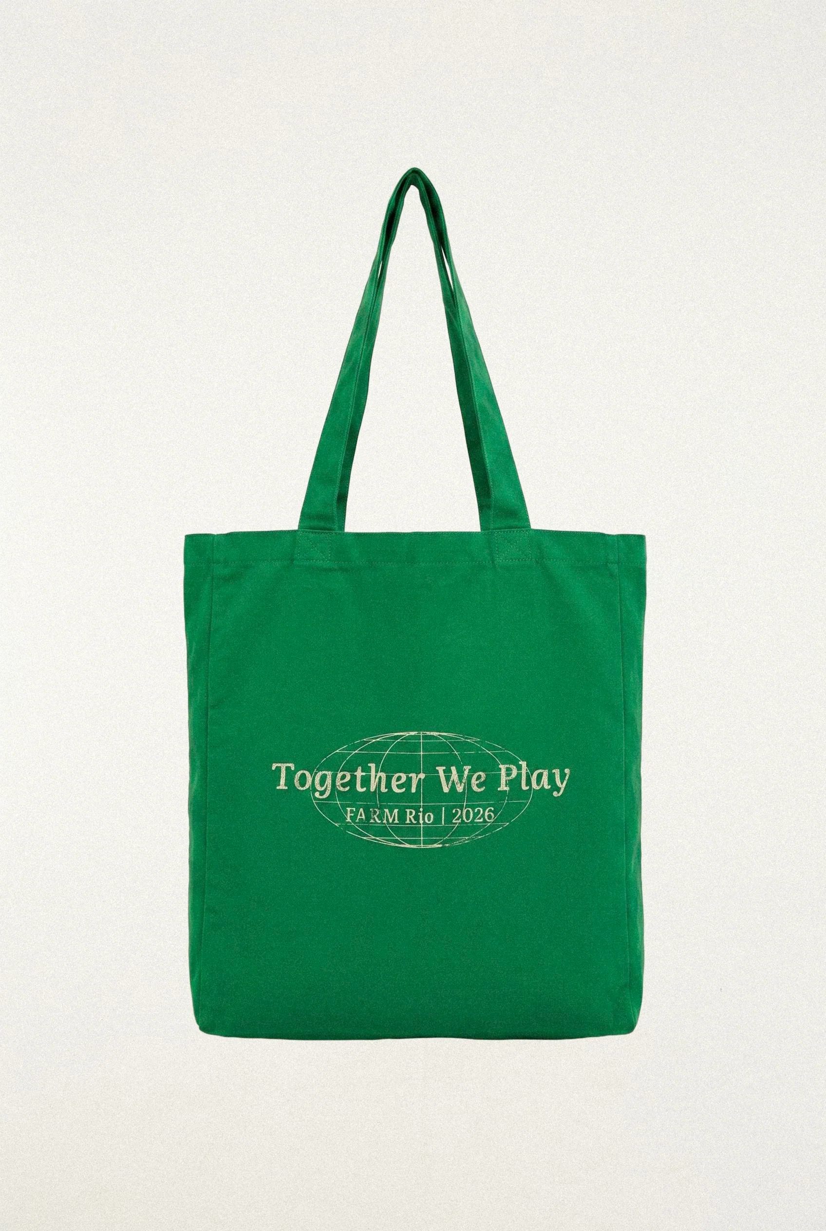 Green Together We Play Tote Bag