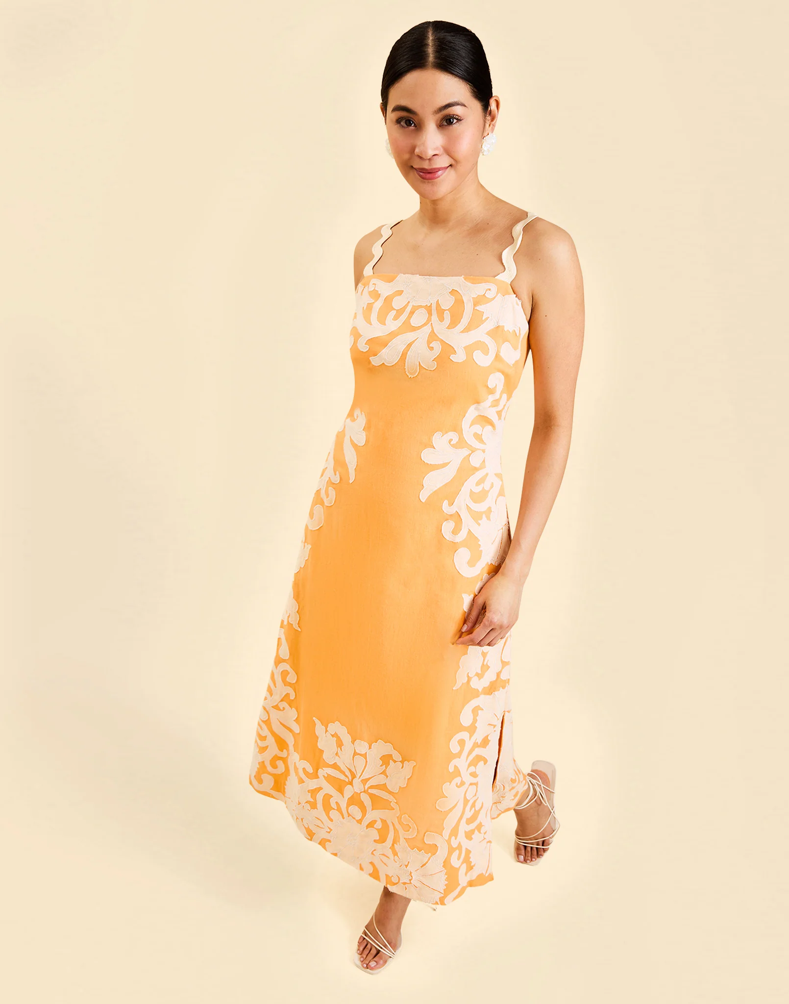 Sammy Embroidered Midi Dress