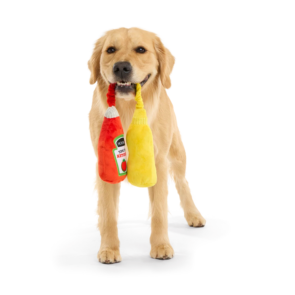 Pass The Condimutts Plush Tug Dog Toy