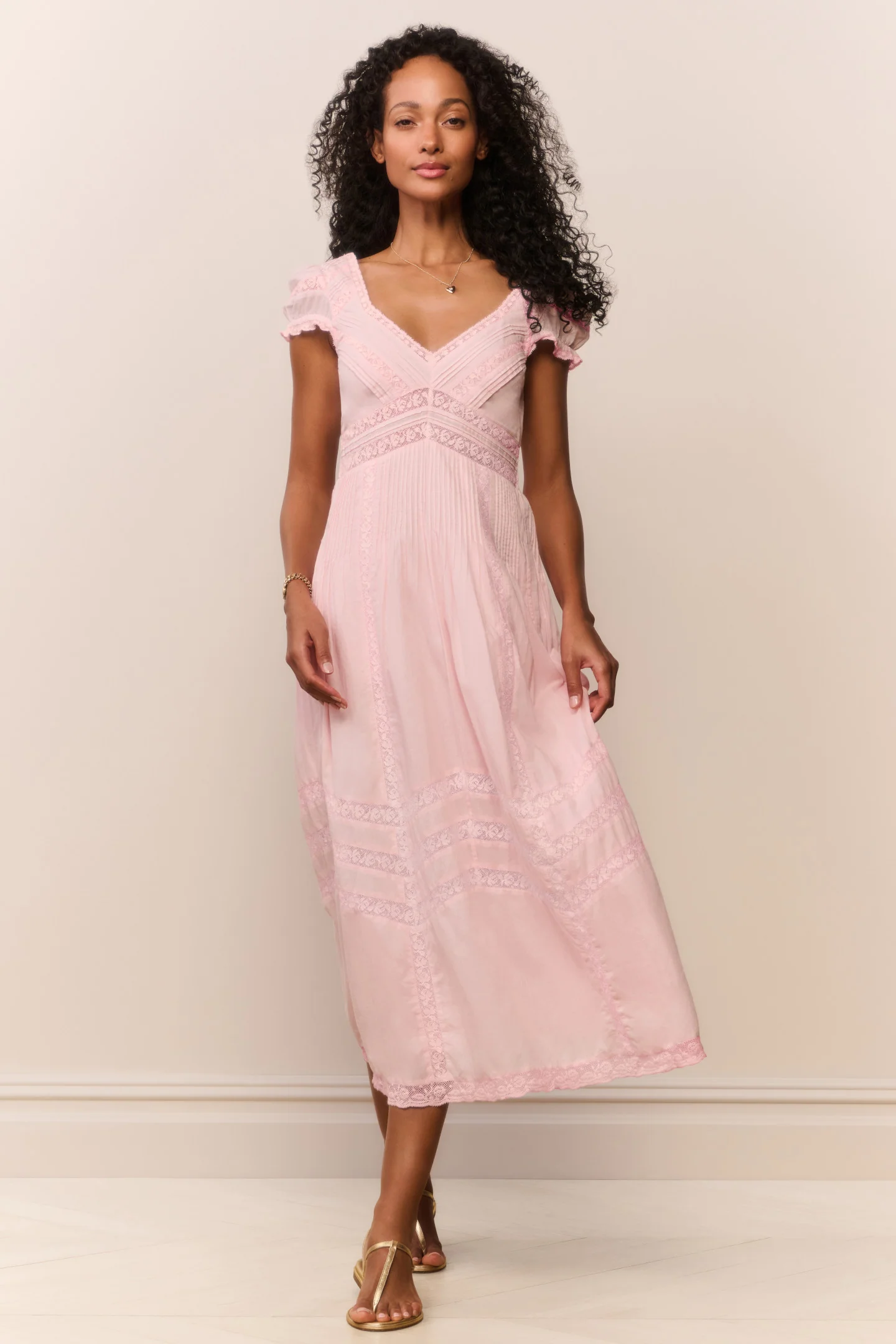 Suvi Heritage Midi Dress