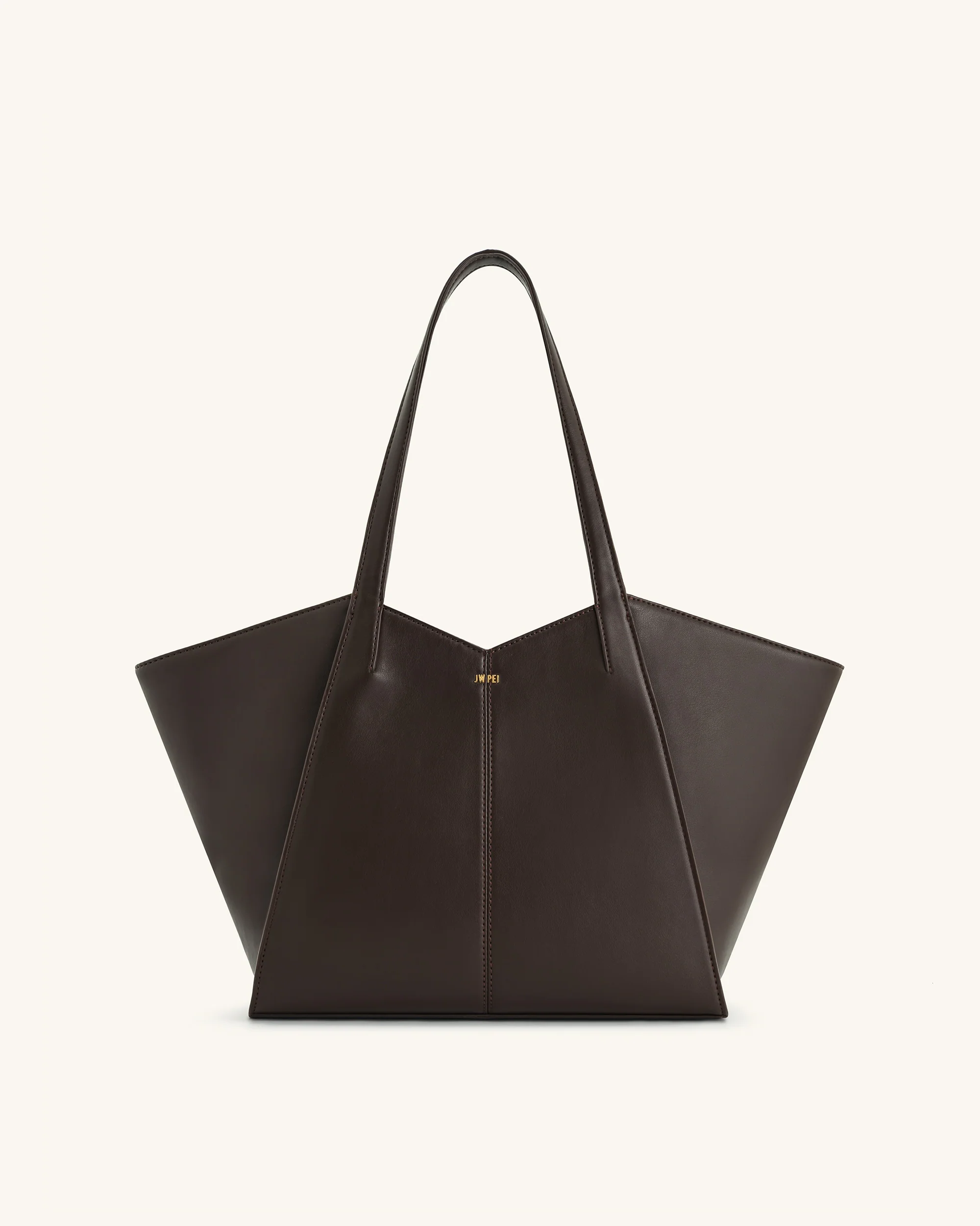 Kiana Large Capacity Tote Bag - Caramel