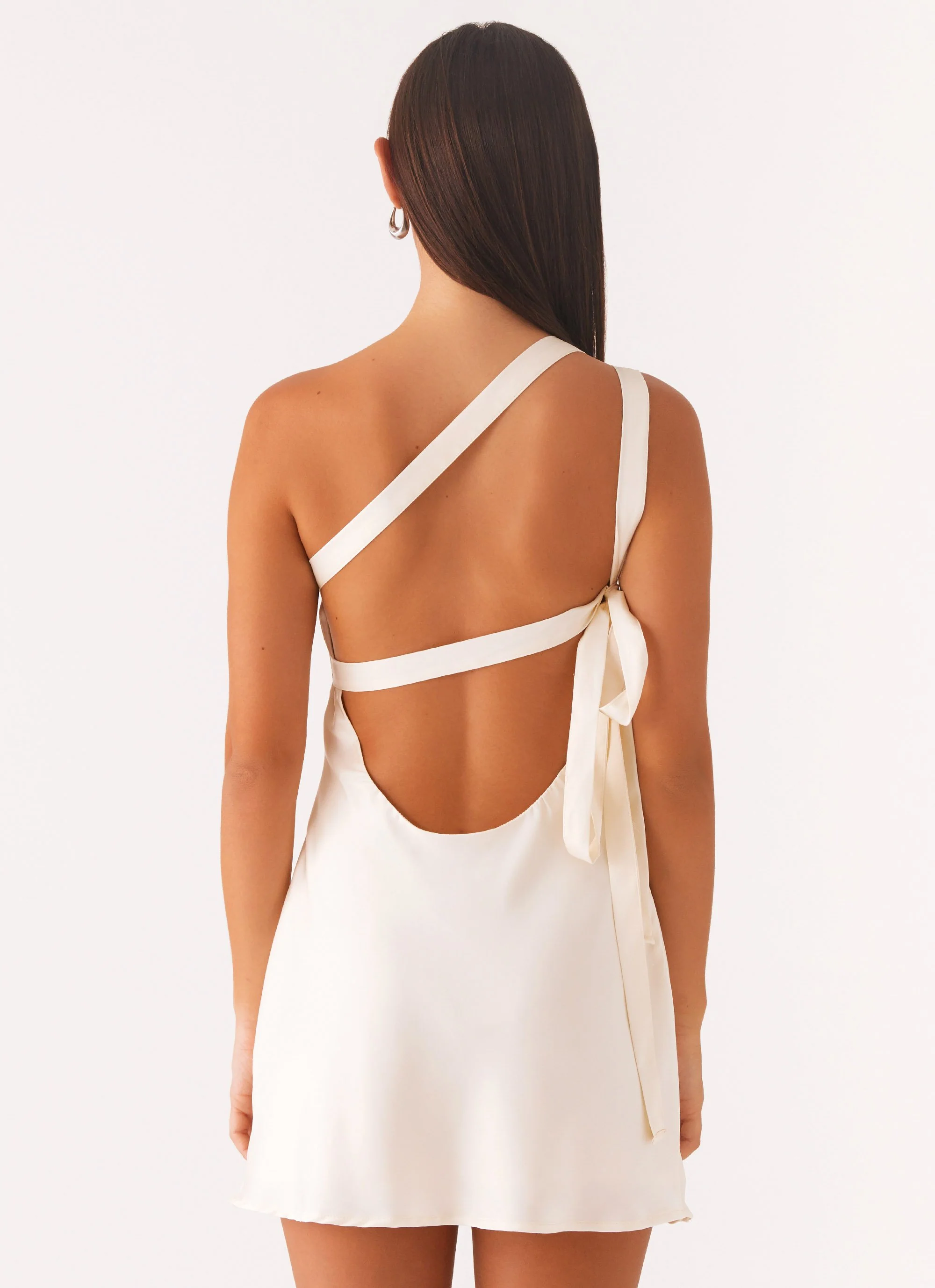 Lights Out Mini Dress - Pearl - luluinthesky