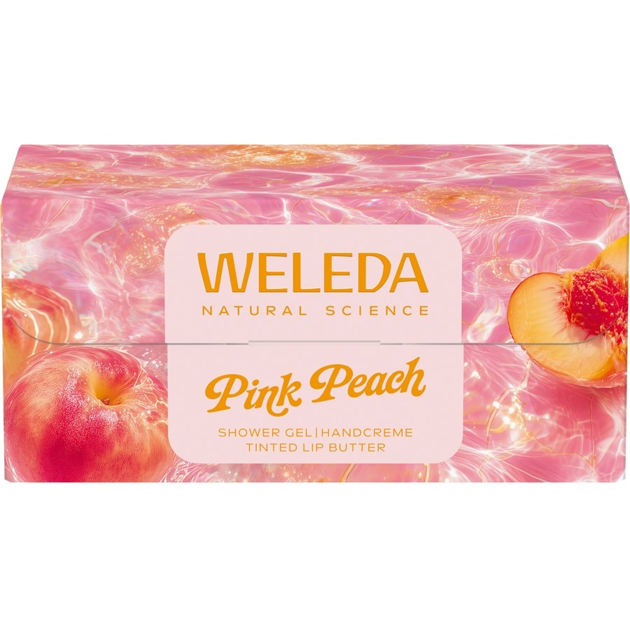 WELEDA Pielęgnacja pod prysznicem Limitowany zestaw upominkowy Pink Peach