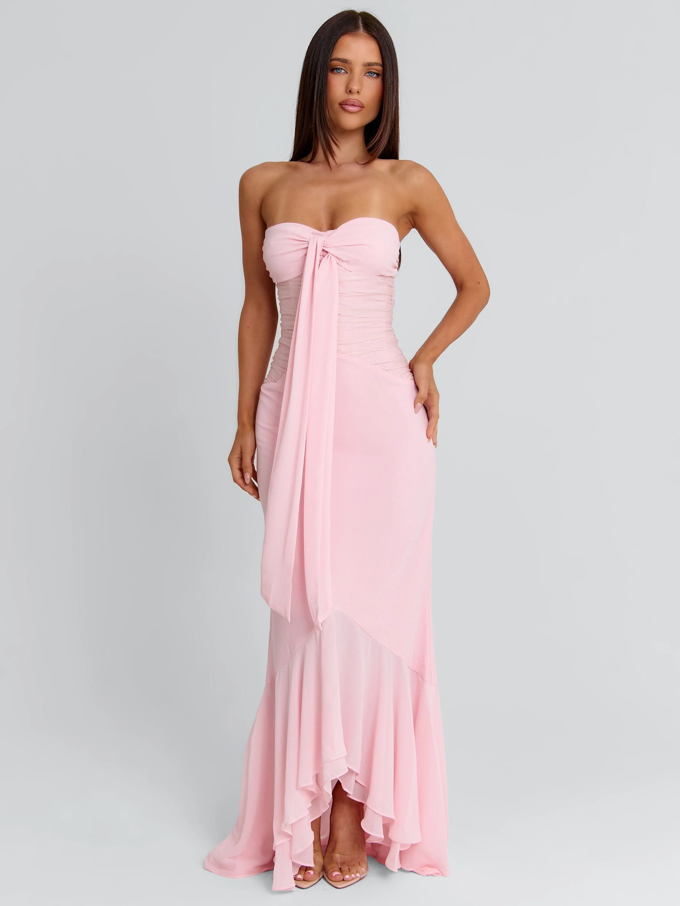 Bella Maxi Dress Light Pink