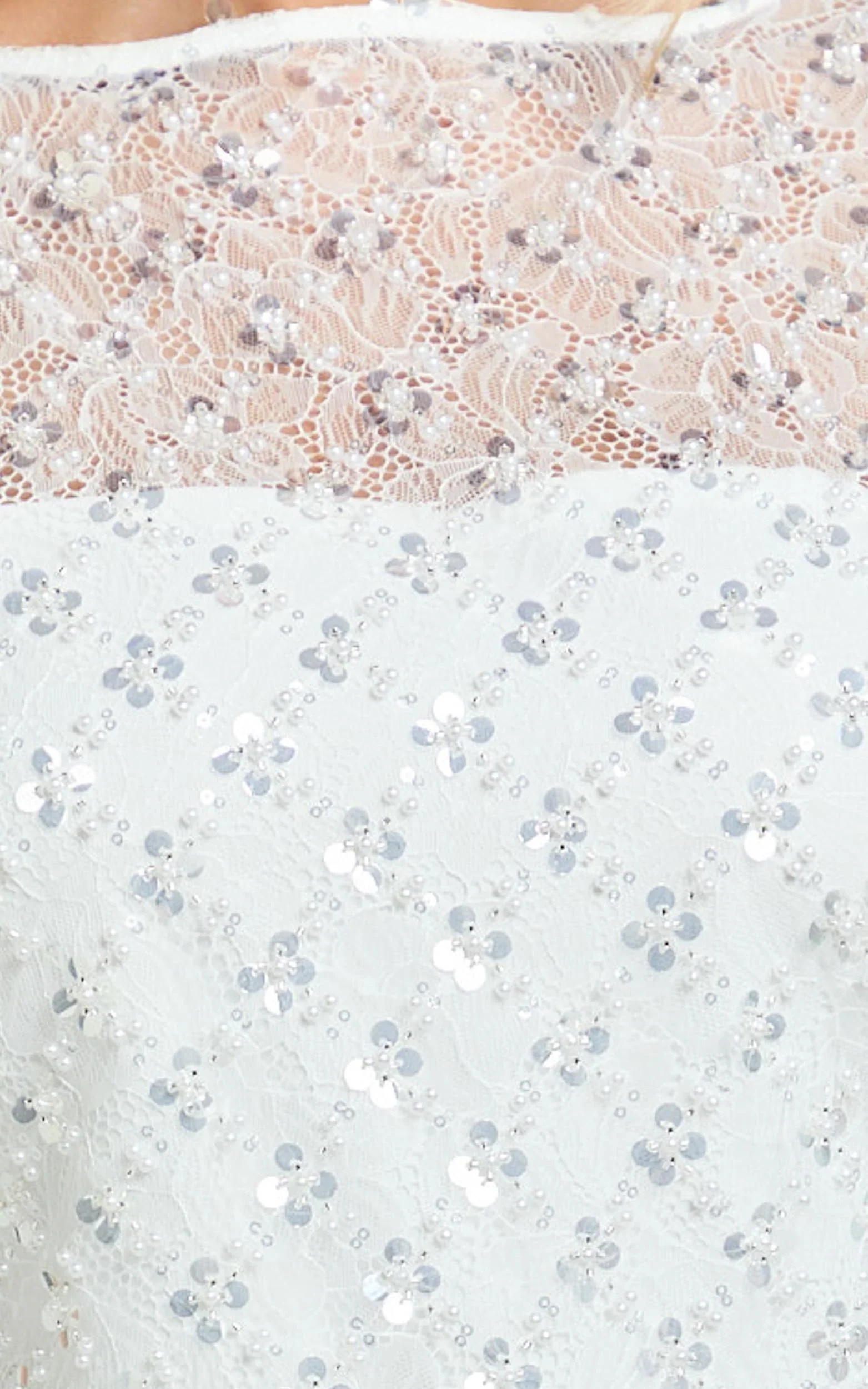 Gianna Mini Dress - High Neck Shift Dress in Ivory