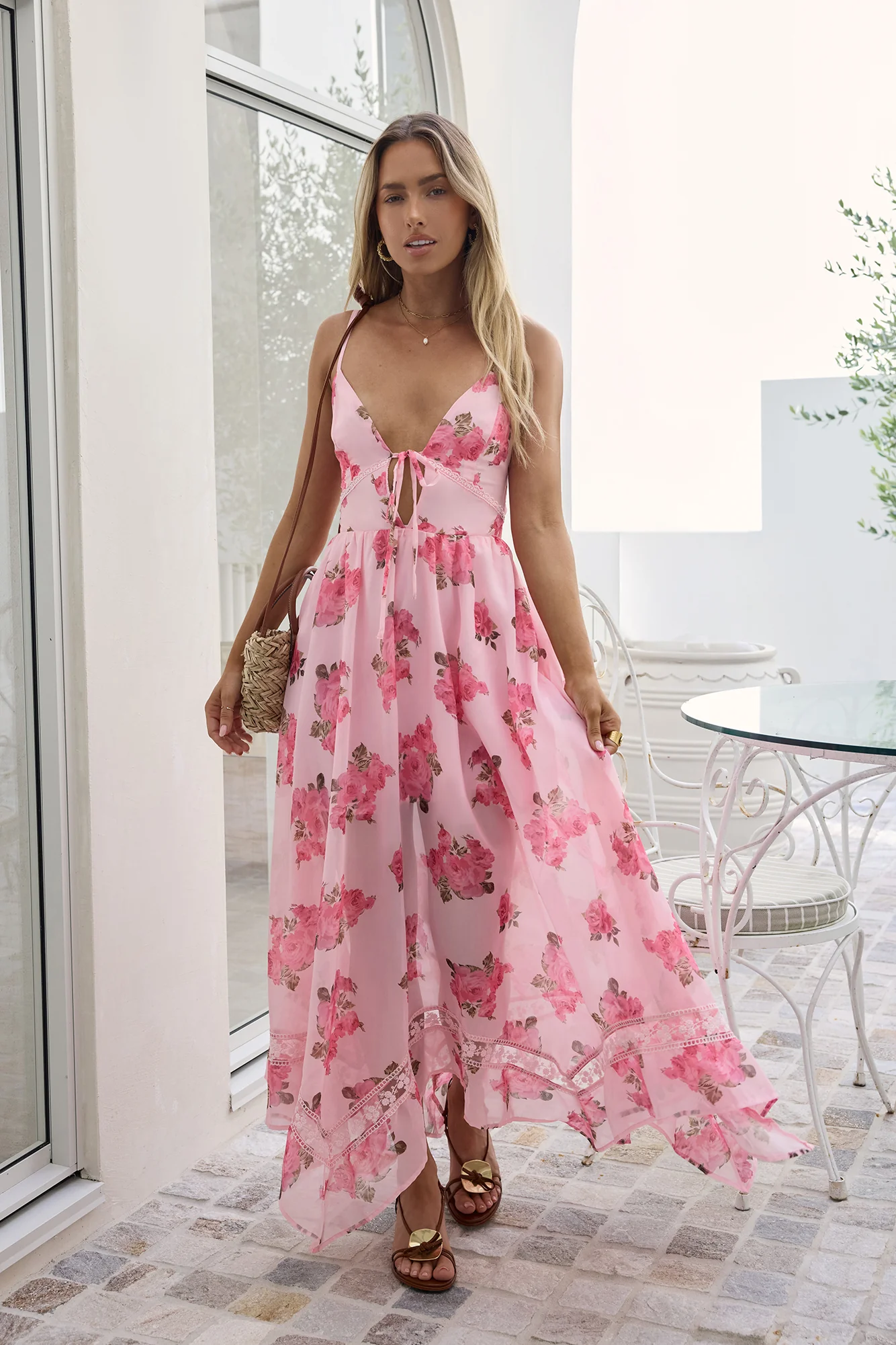 Moment With Me Maxi Dress Pink