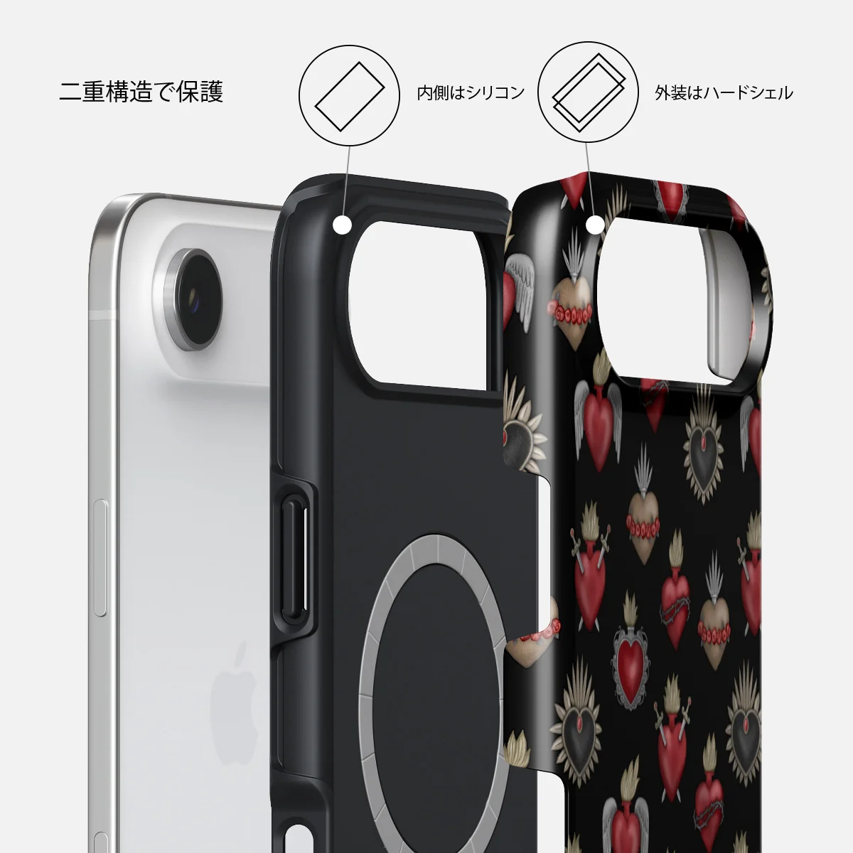 Sworn Hearts - iPhone Air ケース