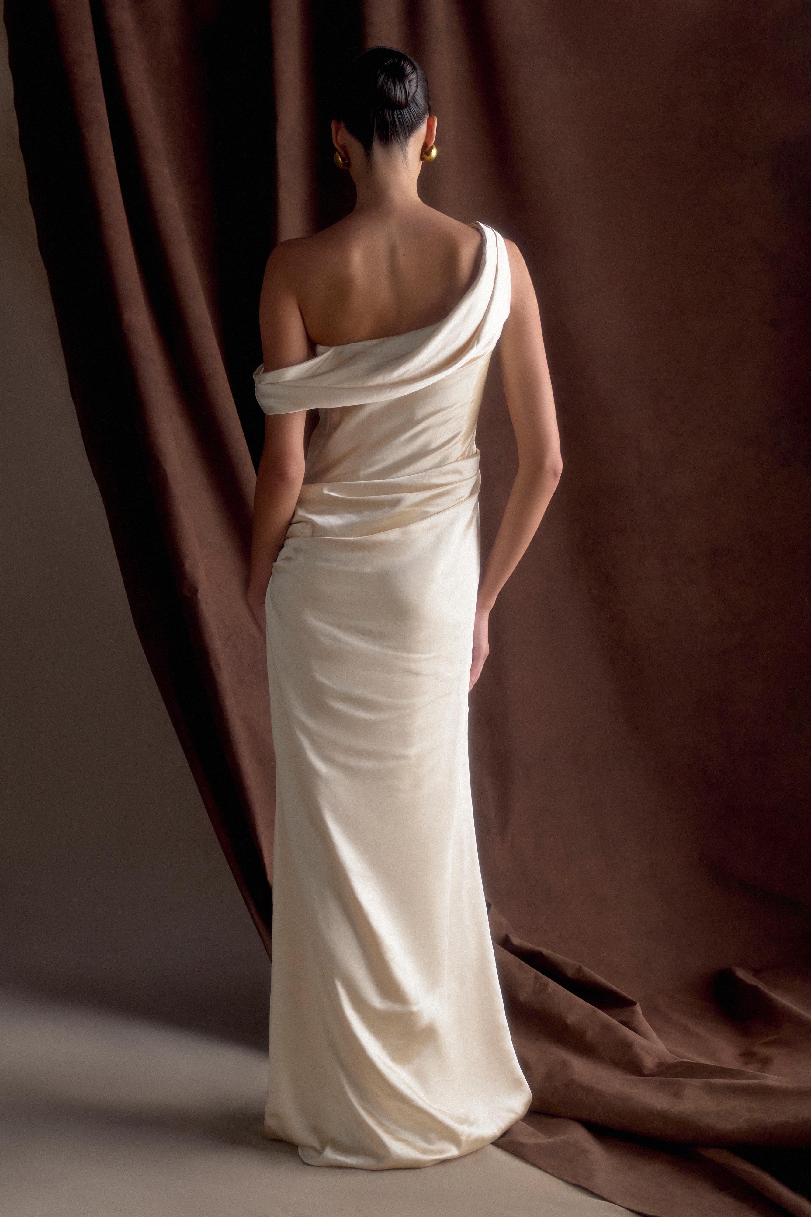 Dalia-Off-Shoulder-Satin-Maxi-Dress-Blush-Gold
