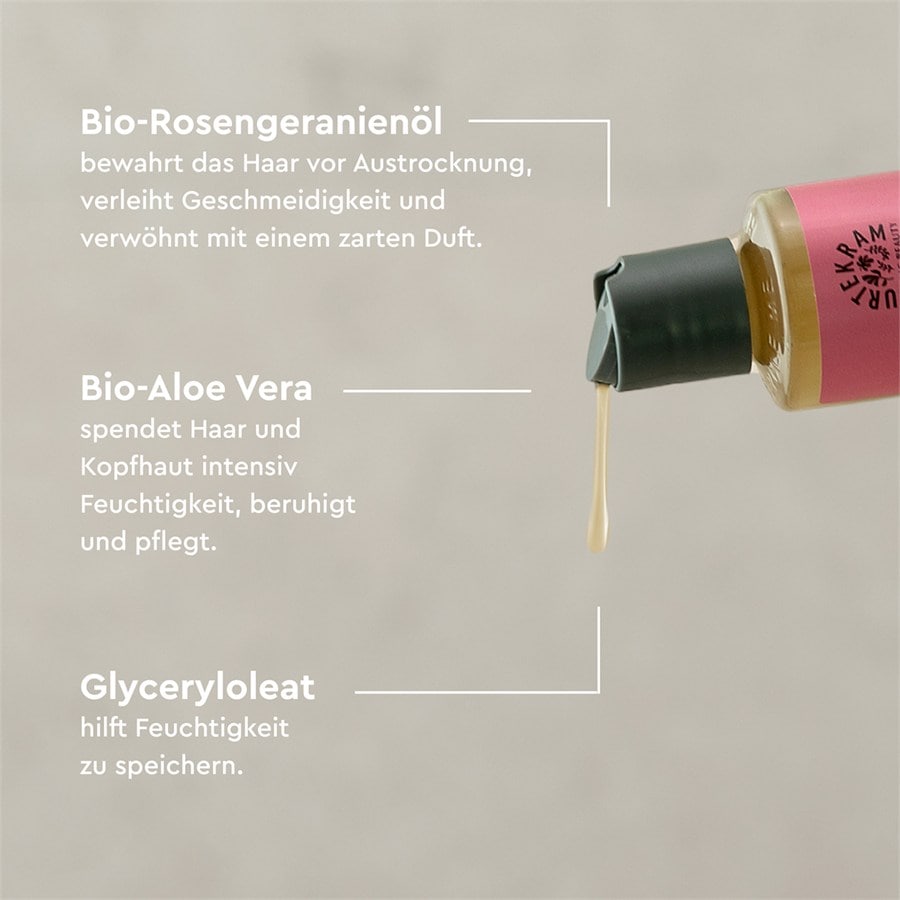 Urtekram Rose Szampon nawilżający do włosów normalnych