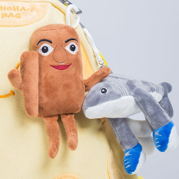 Meme Buddy Italian Brainrot Plush Keychain w/ Sound (1pc) Style Ships Assorted
