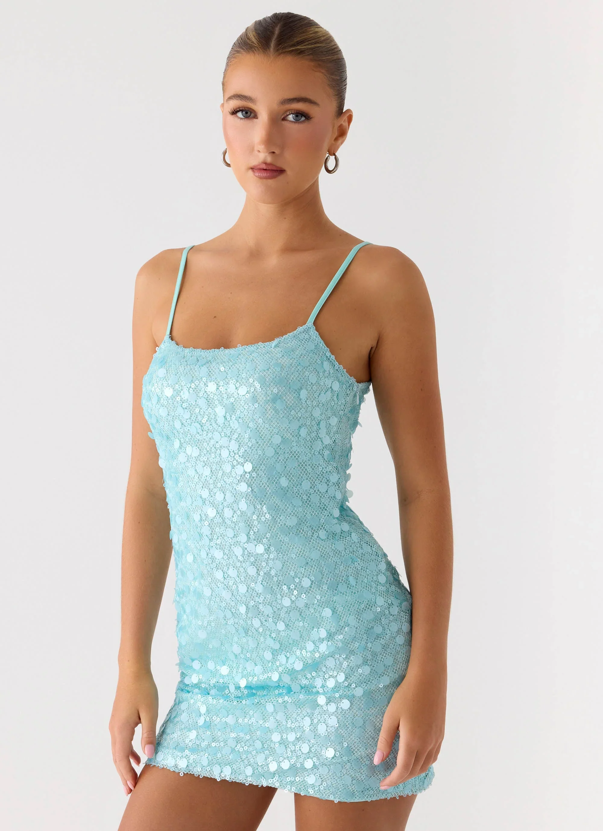 Danali Mini Dress - Blue