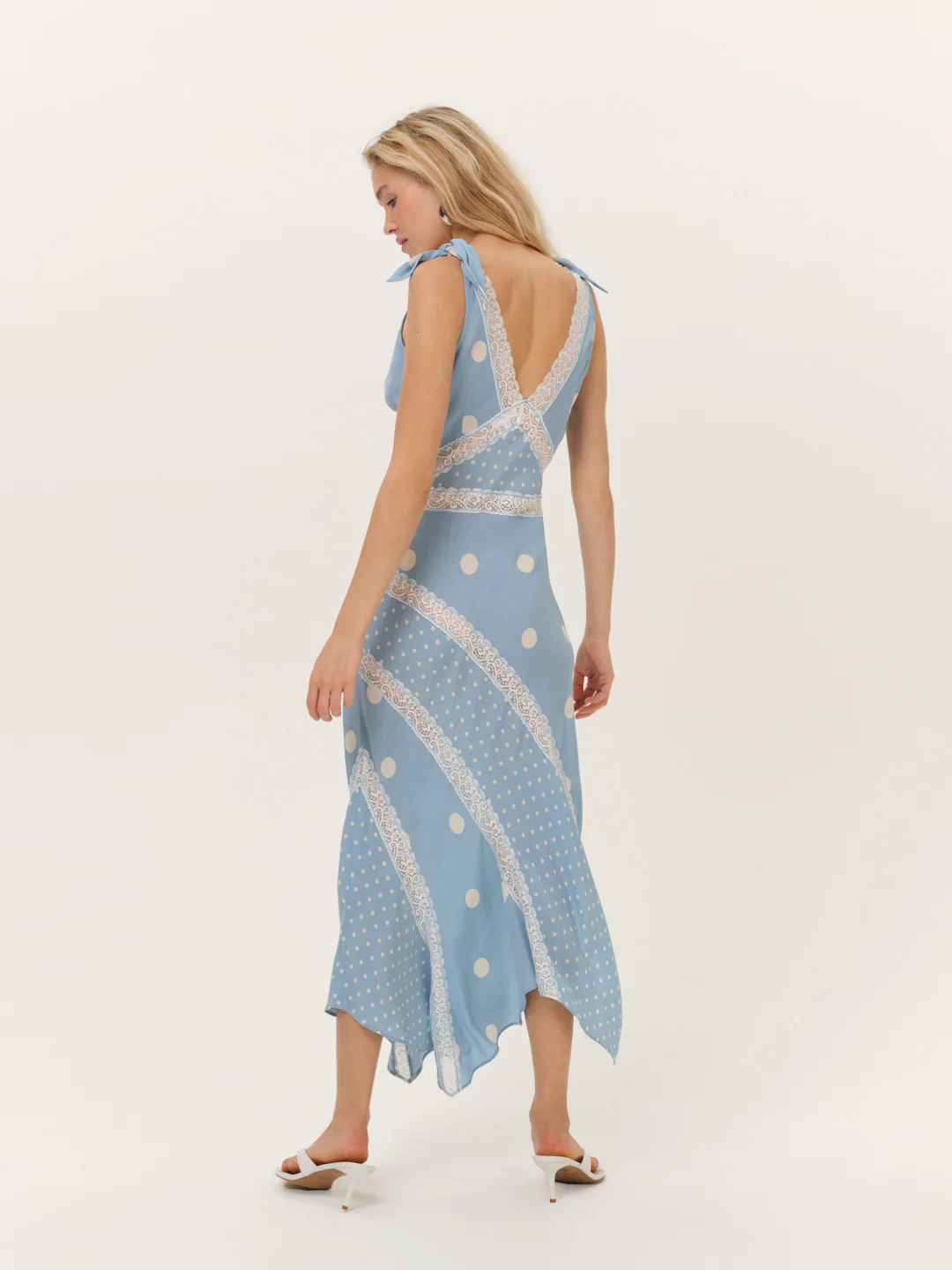 Stormie Dot Midi Dress