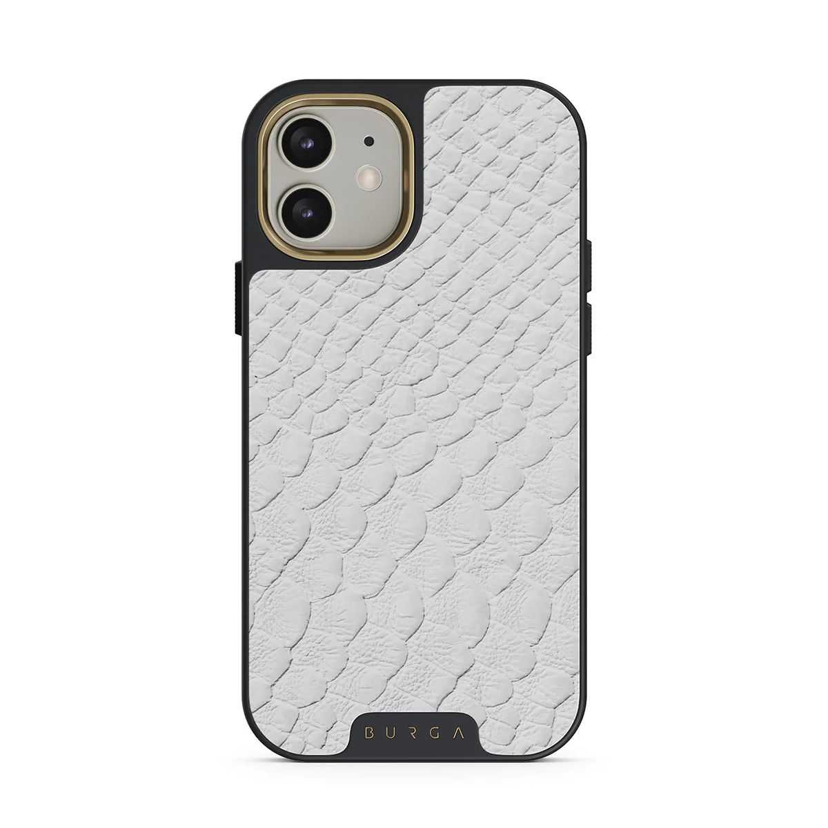 Glacial Desert - White Snakeskin iPhone 12 ケース