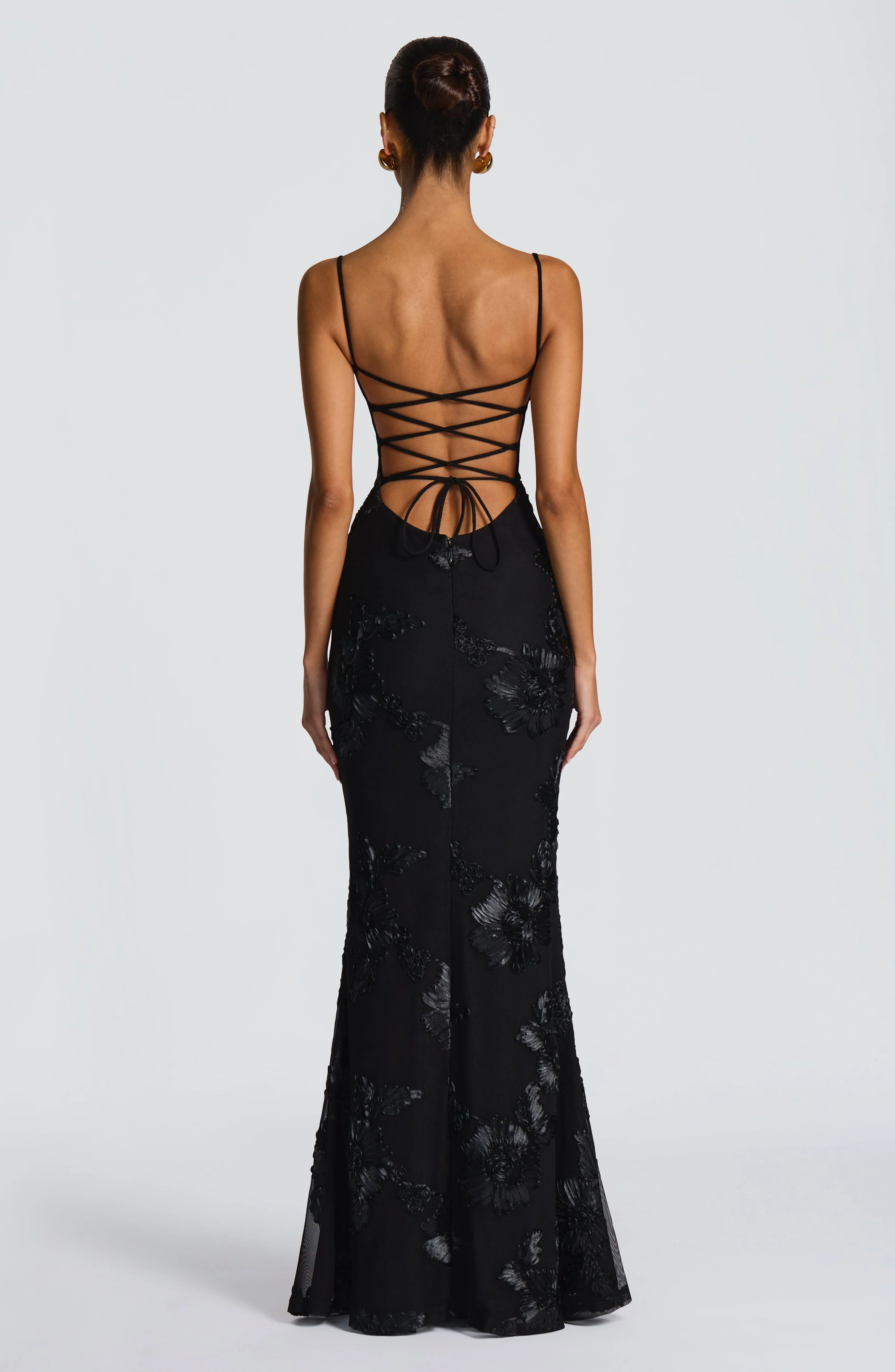 Nefertiti Maxi Dress - Black