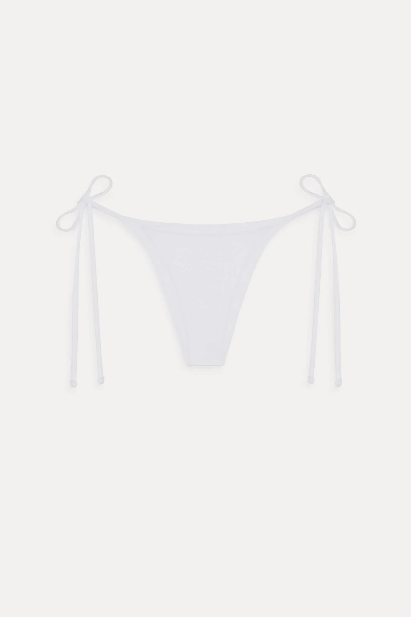 Mackenzie Cheeky String Bikini Bottom - Optic White