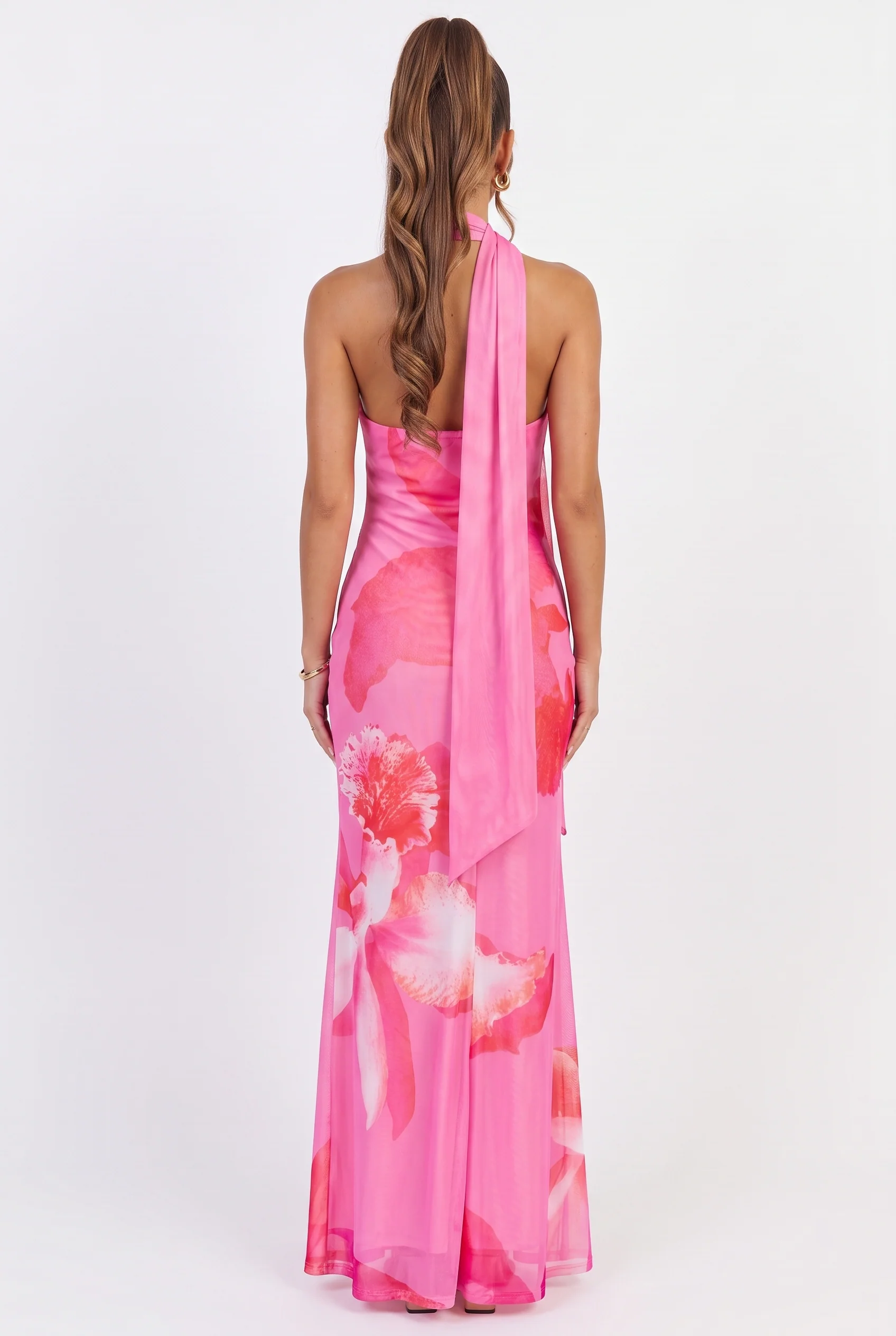 Glow Through the Palms Maxi Dress