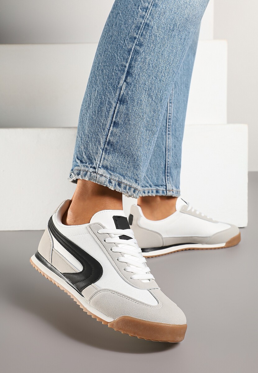 Czarne Basicowe Sneakersy Ellimira