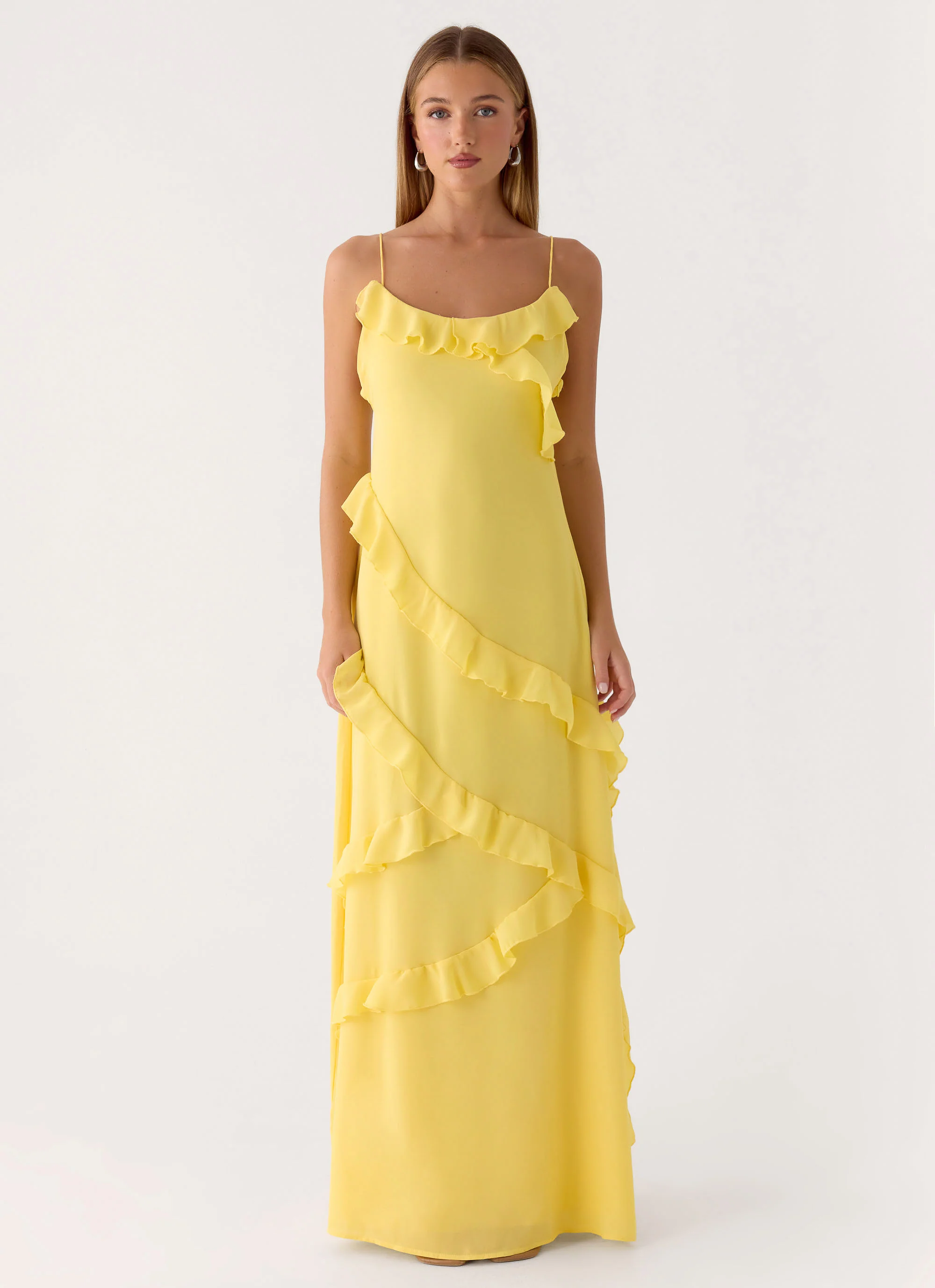 Mishal Maxi Dress - Bright Lemon