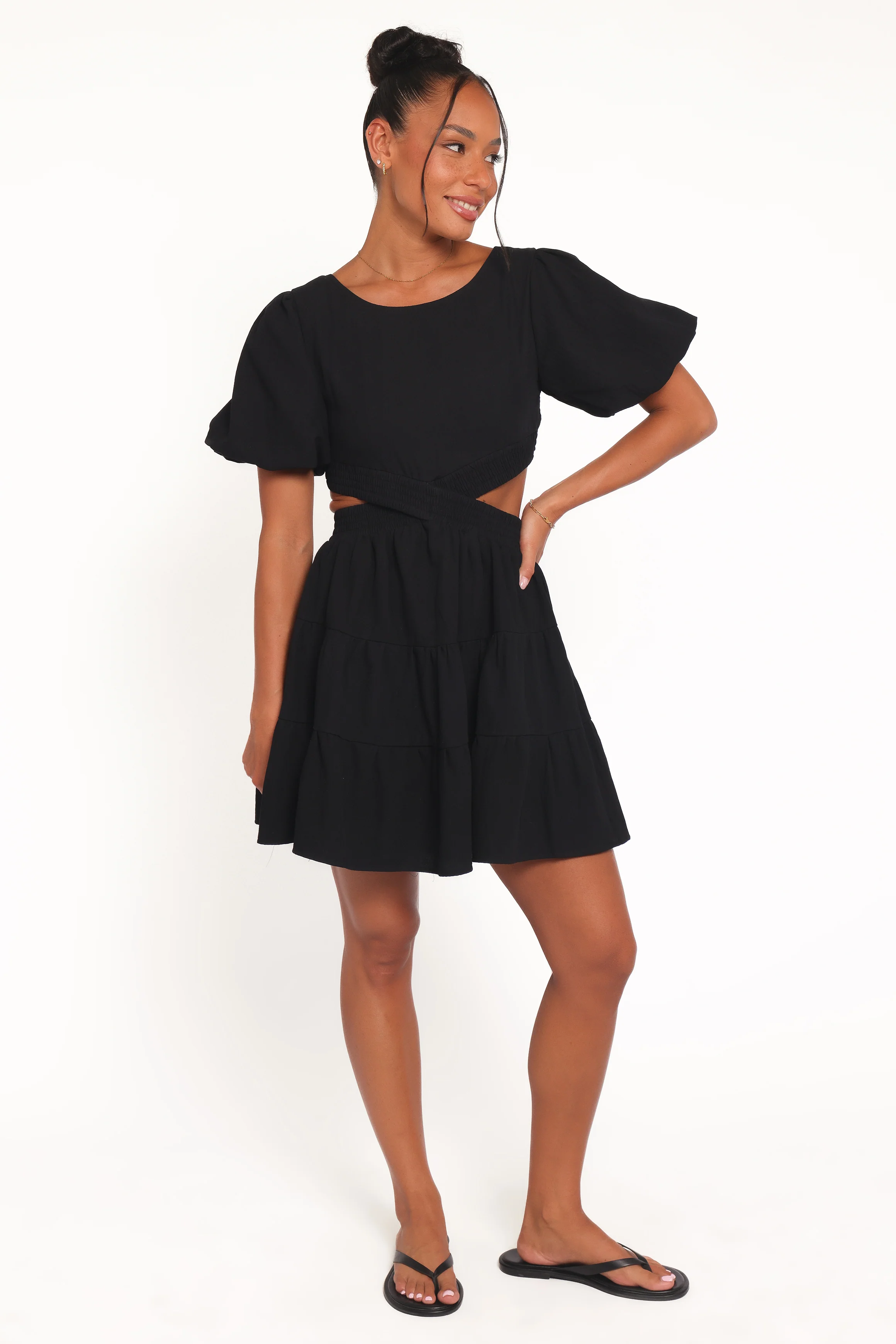 Doris Mini Dress - Black