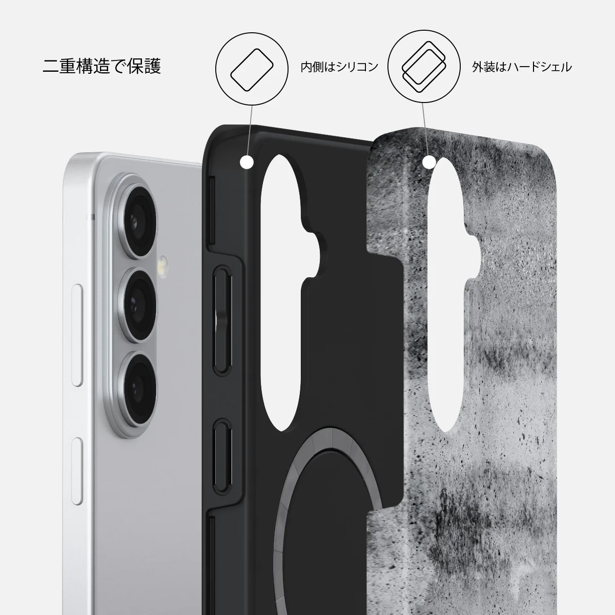 Concrete Jungle - Samsung Galaxy S26 Plus ケース