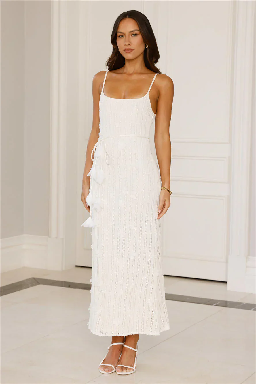 Delicately Divine Knit Maxi Dress