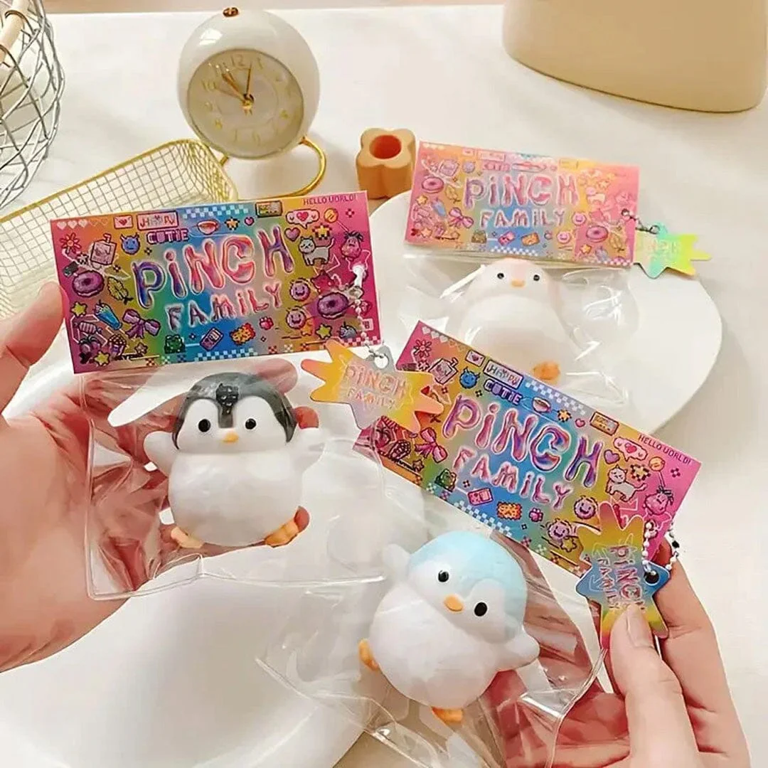 Pinch Family: Taba Squishies® Penguin Fidget (Assorted Styles)