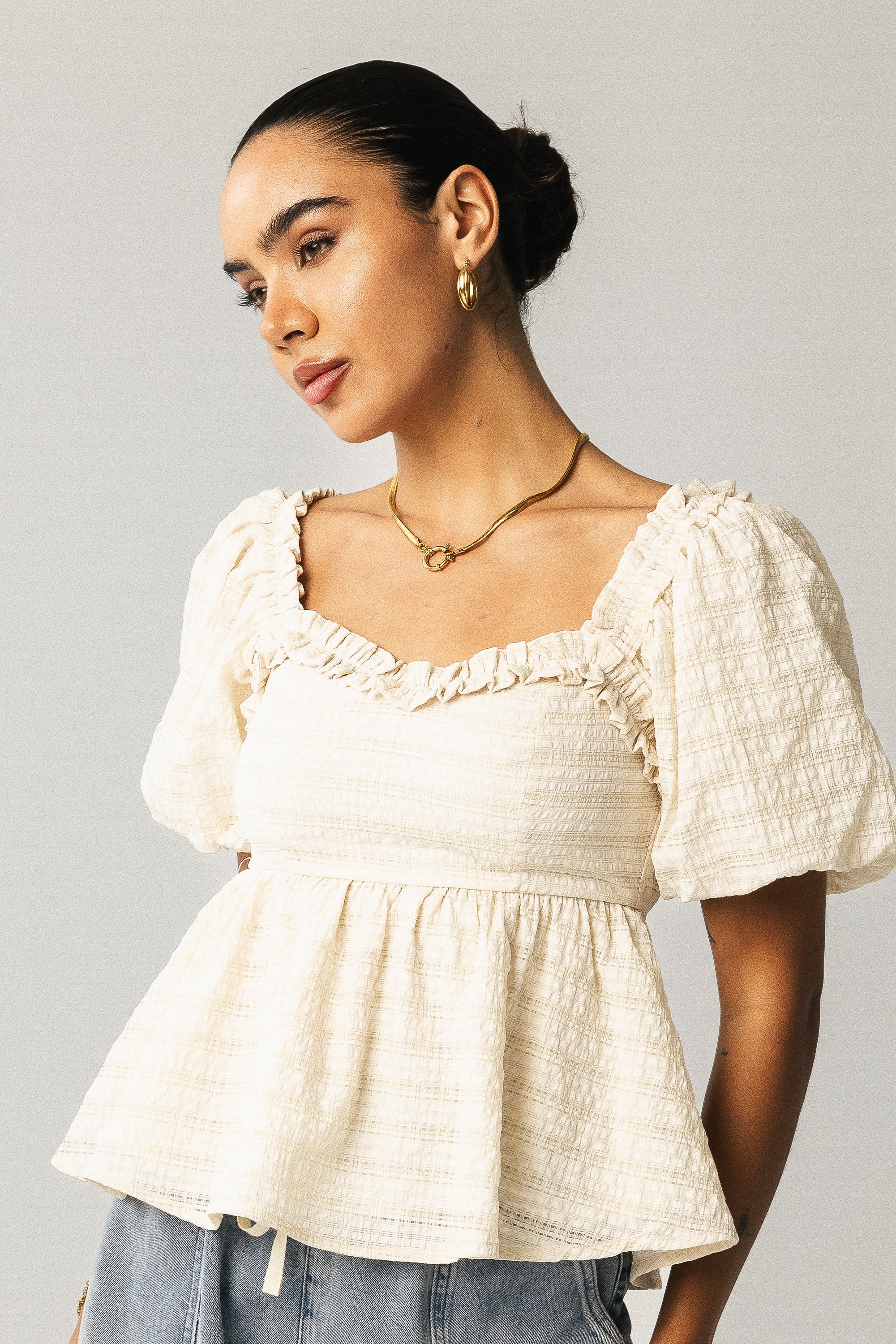Wilder Blouse in Natural