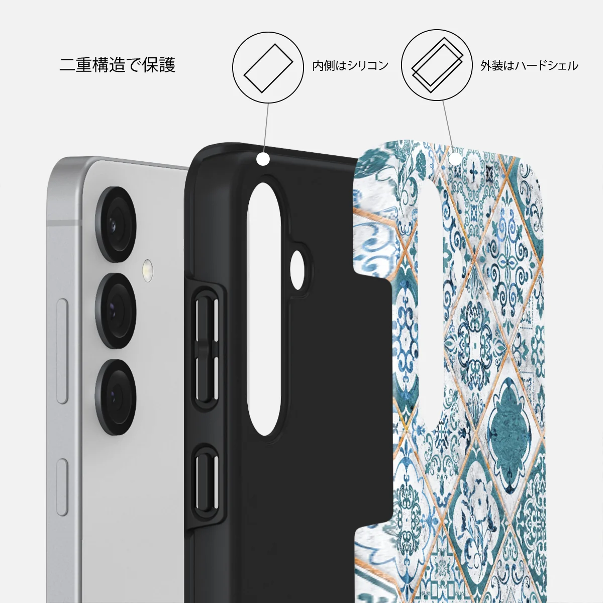 Tropical Oasis - Samsung Galaxy S25 Plus ケース