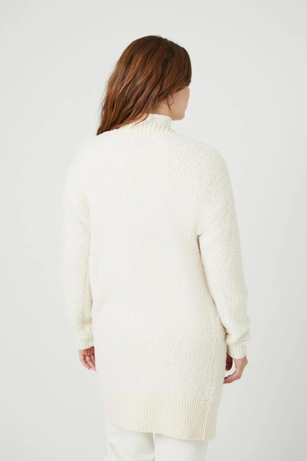 Open-Front Cardigan Sweater