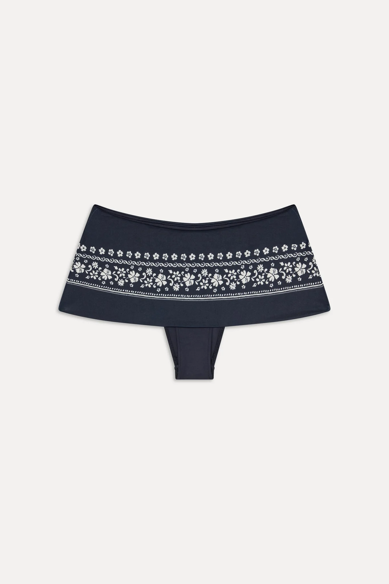 Clover Swim Skirt - Malibu Blue