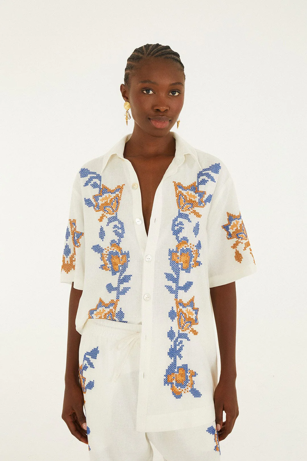 Mica Embroidered Shirt