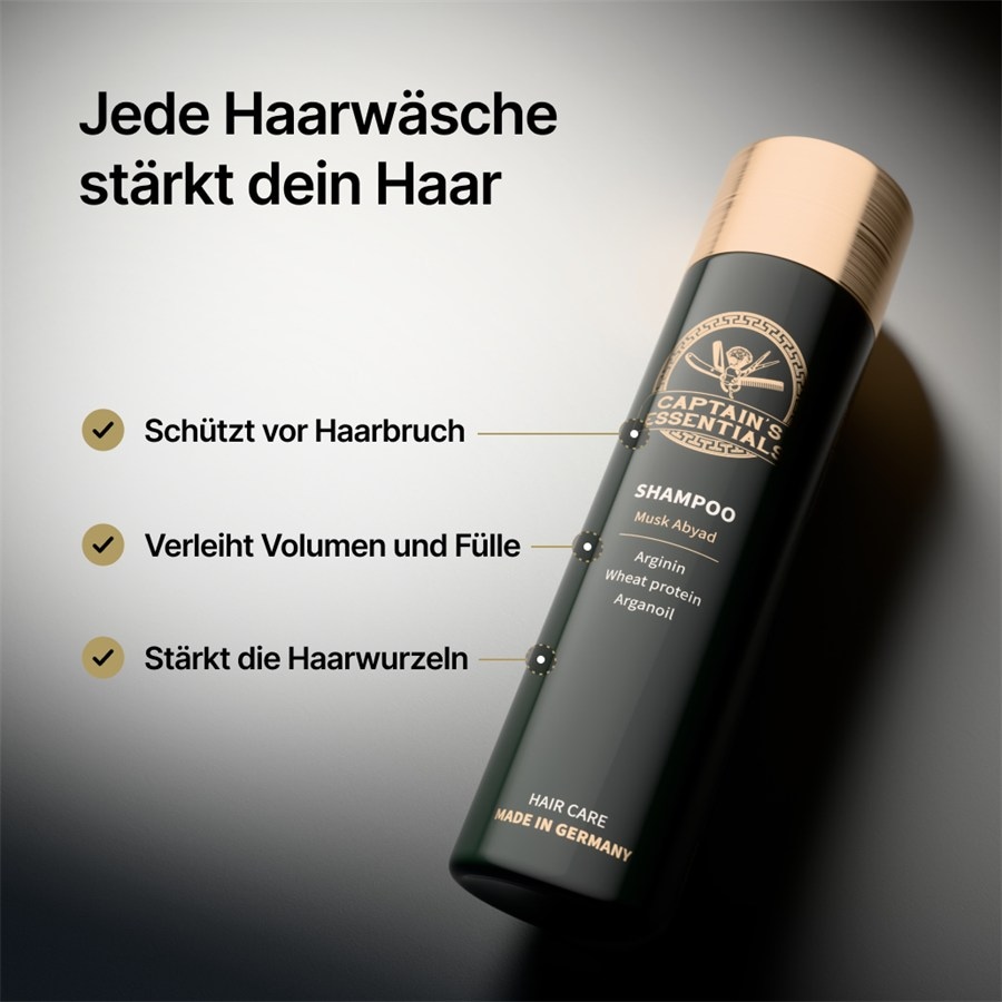 Captain's Essentials Musk Abyad Szampon