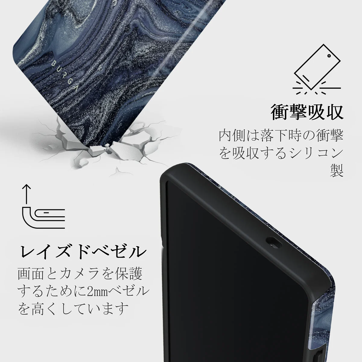 Navy Trench - Samsung Galaxy S25 Ultra ケース