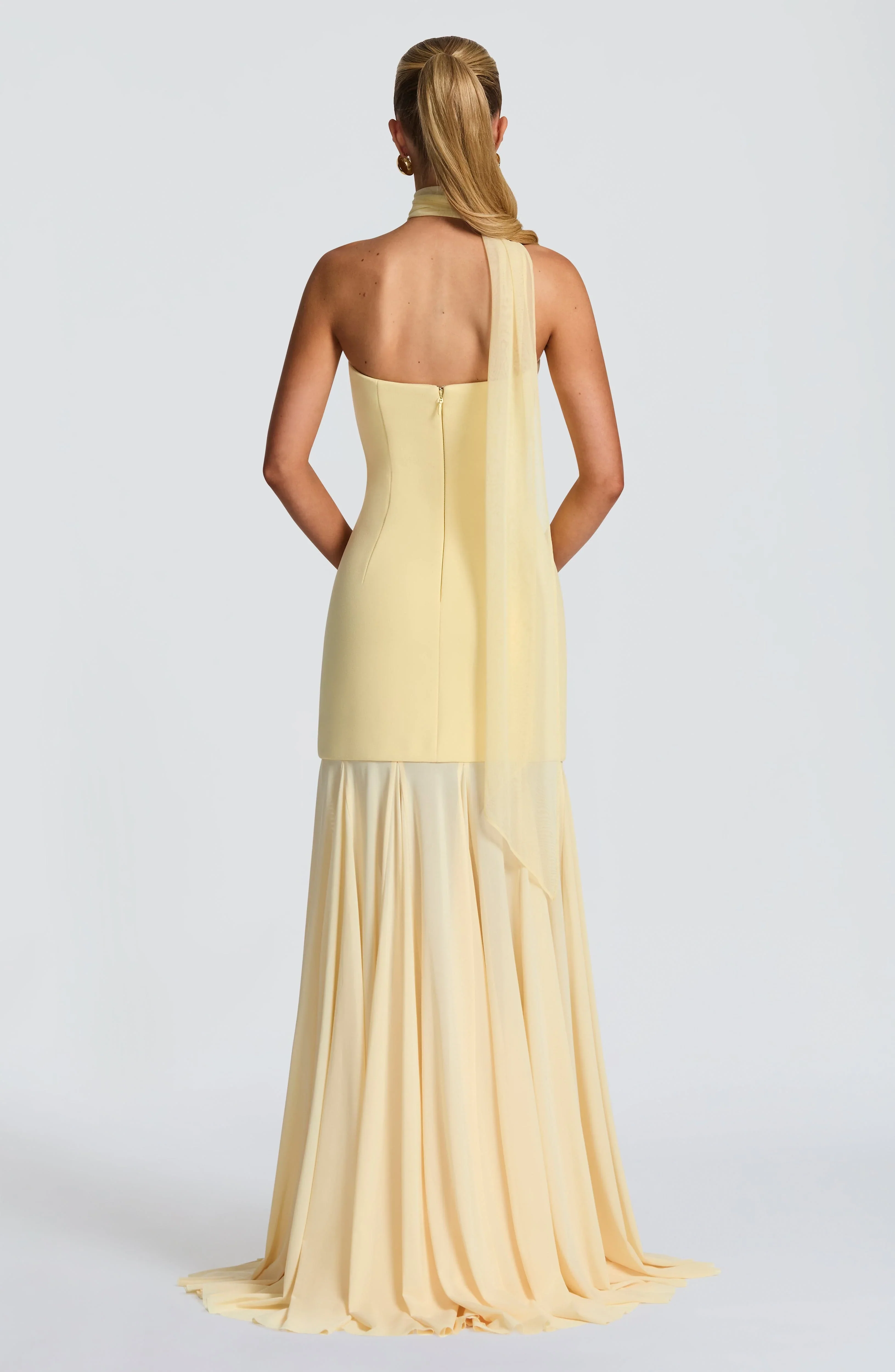 Merritt Gown - Lemon