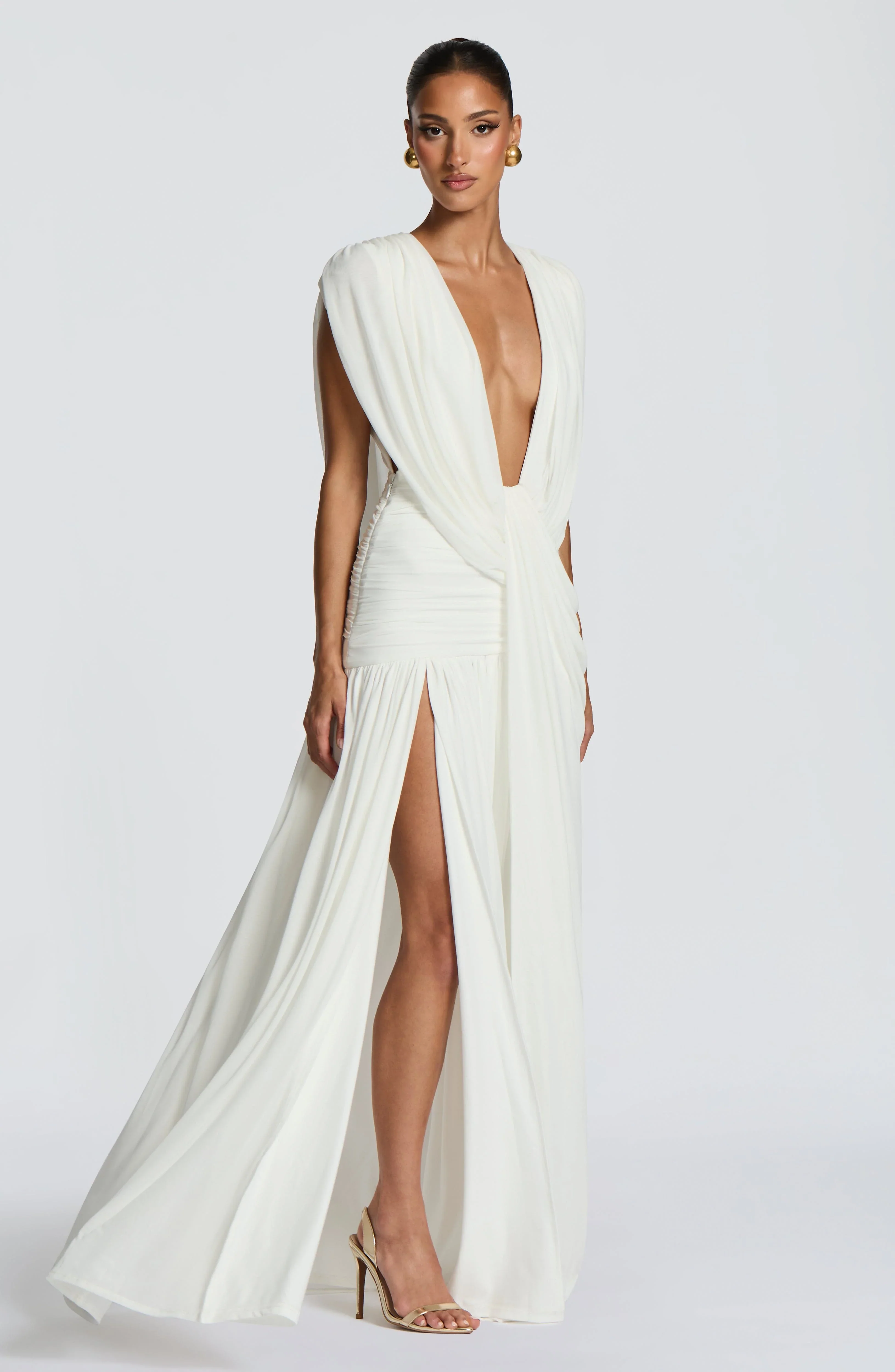 Romilly Gown - Ivory