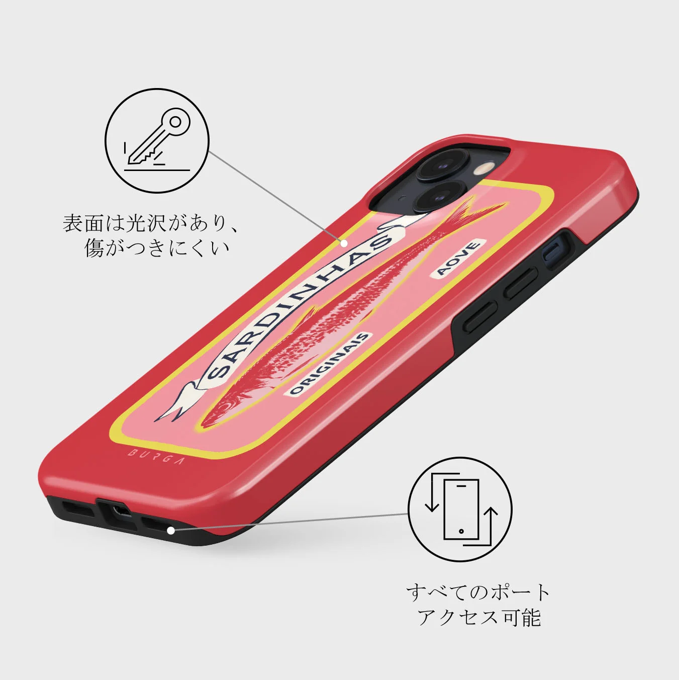 Gourmet - iPhone 13 Mini ケース