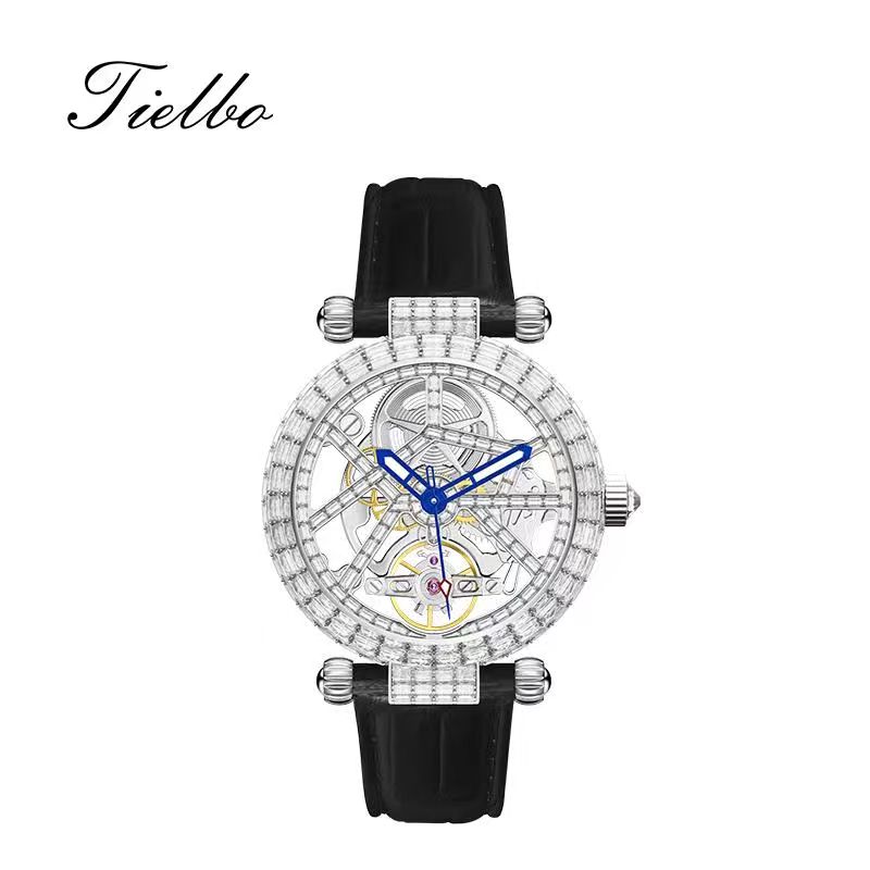 Celestial Spark Watch – Automatic, Skeleton, 42mm T866M