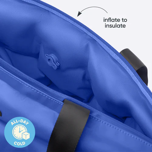 Owala The Cloud Inflatable insulation. Packs flat. 16L capacity Al Fresco
