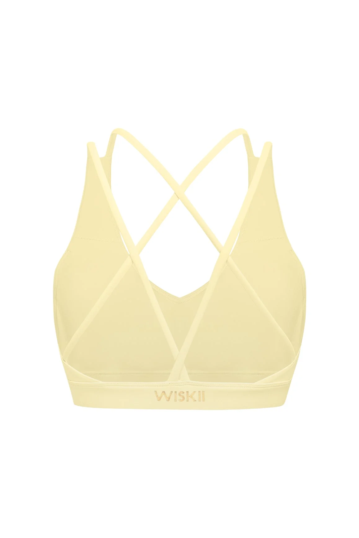 Scoop Neck Crossback Bra