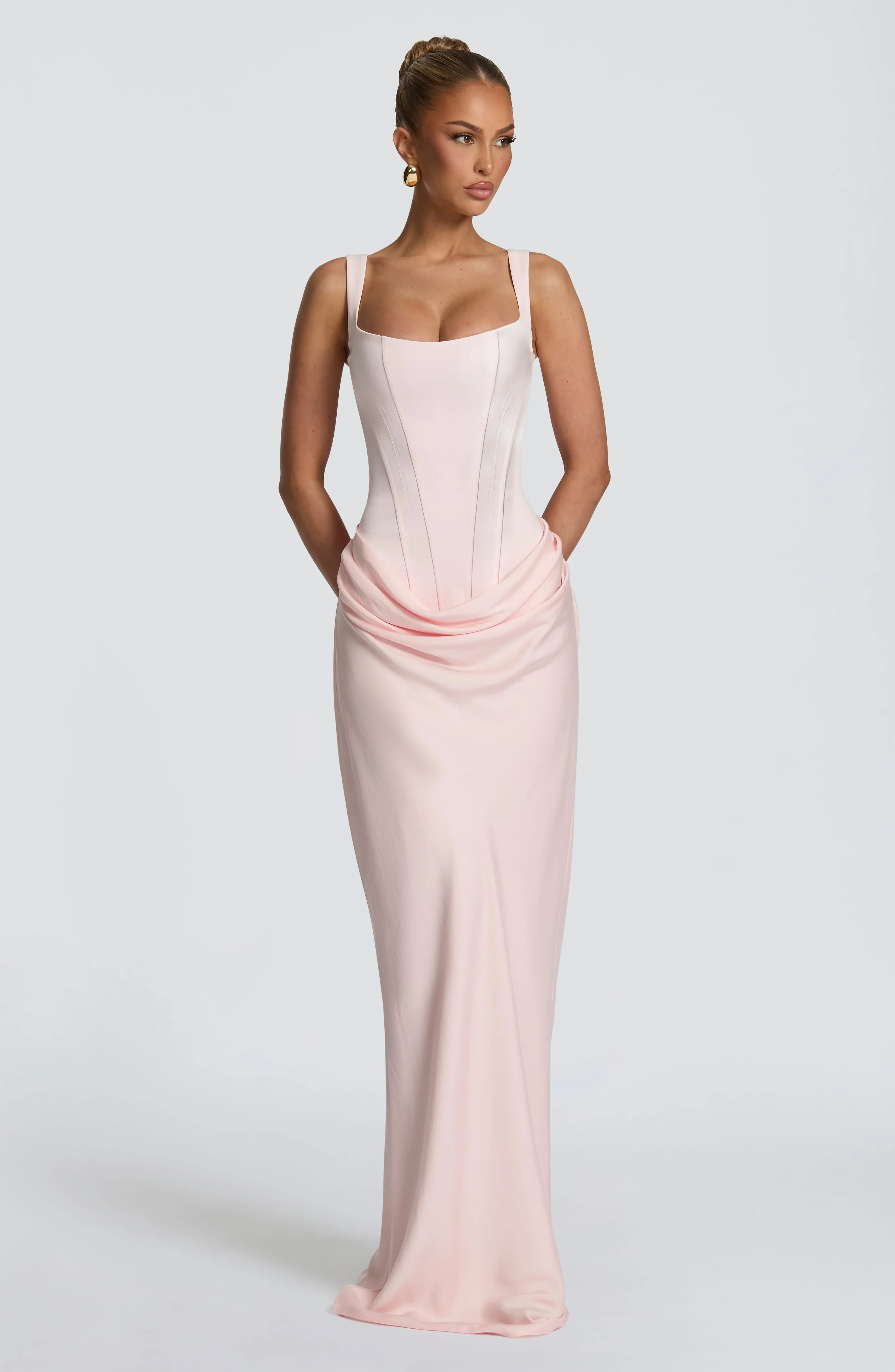 Cornelia Maxi Dress - Blush