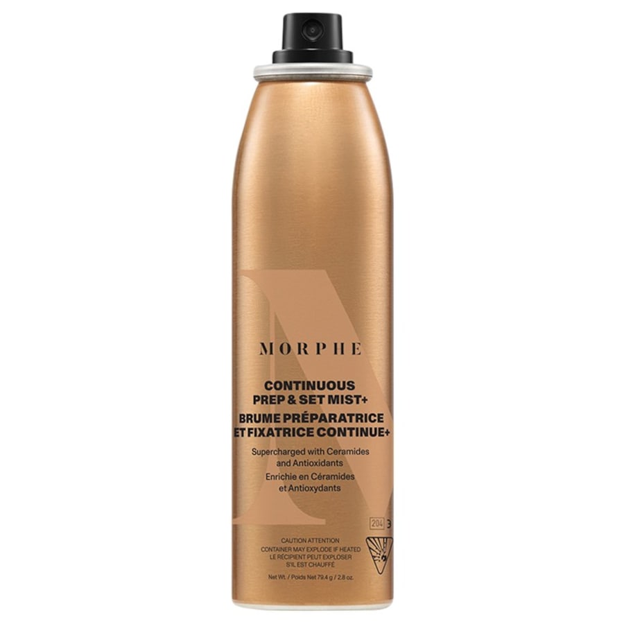Morphe Utrwalający lakier i puder do włosów Continous Prep & Set Mist+