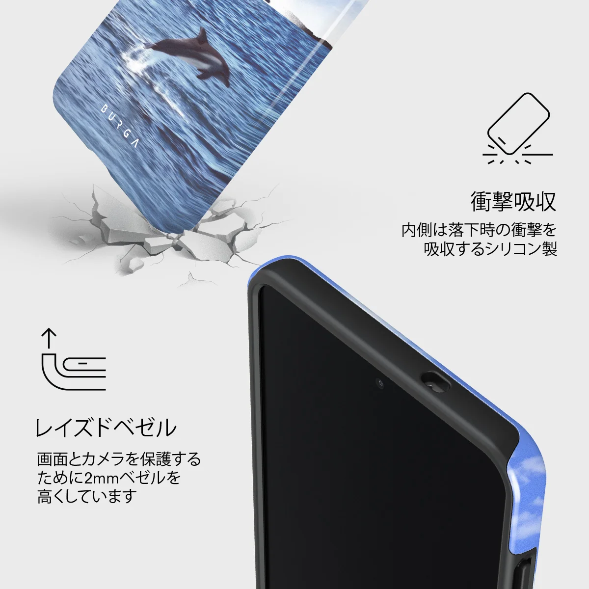 Retro Splash - Samsung Galaxy S25 Edge ケース