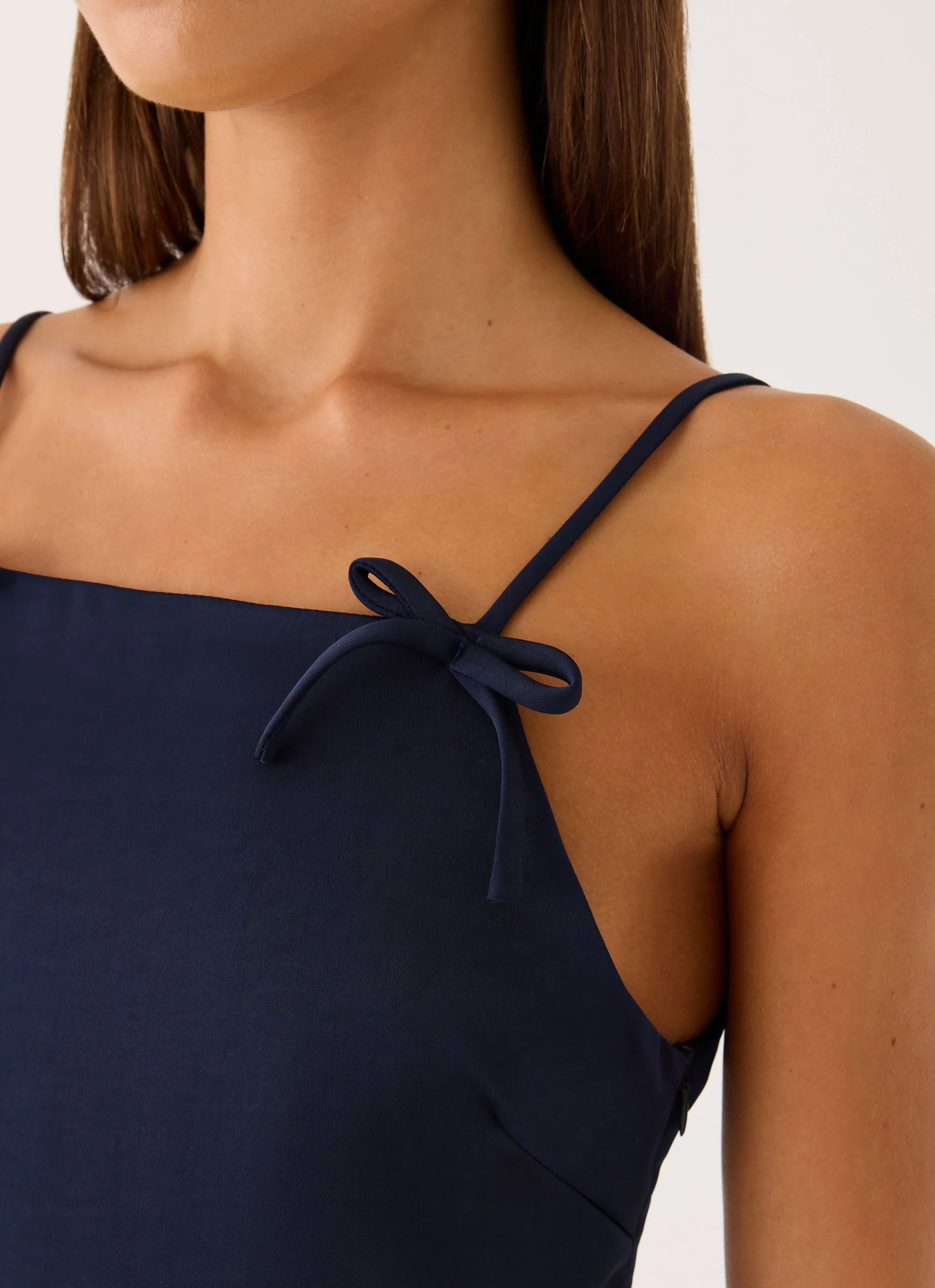 Amaliya Mini Dress - Midnight Blue - luluinthesky