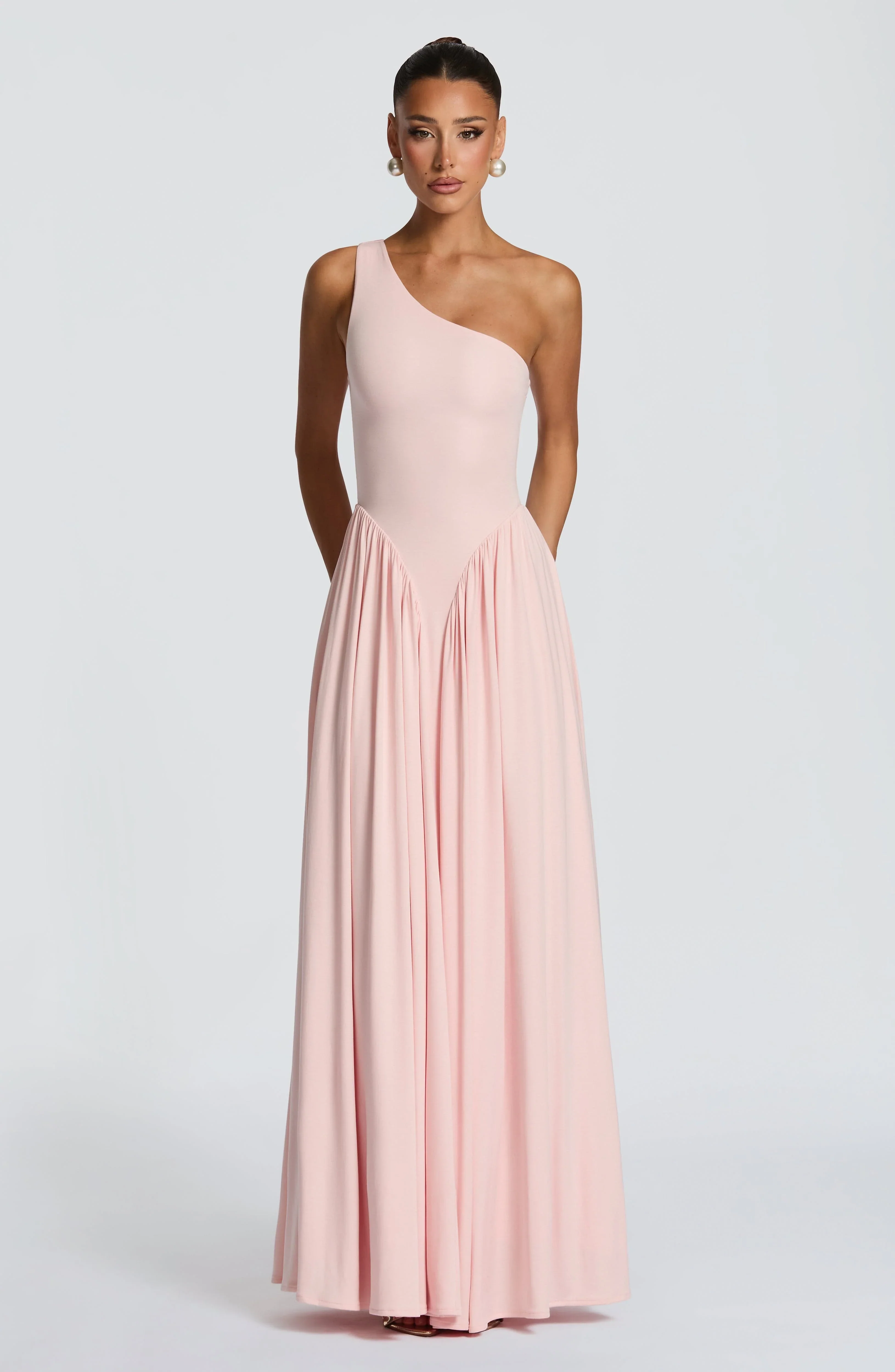 Vespera Maxi Dress - Soft Blush