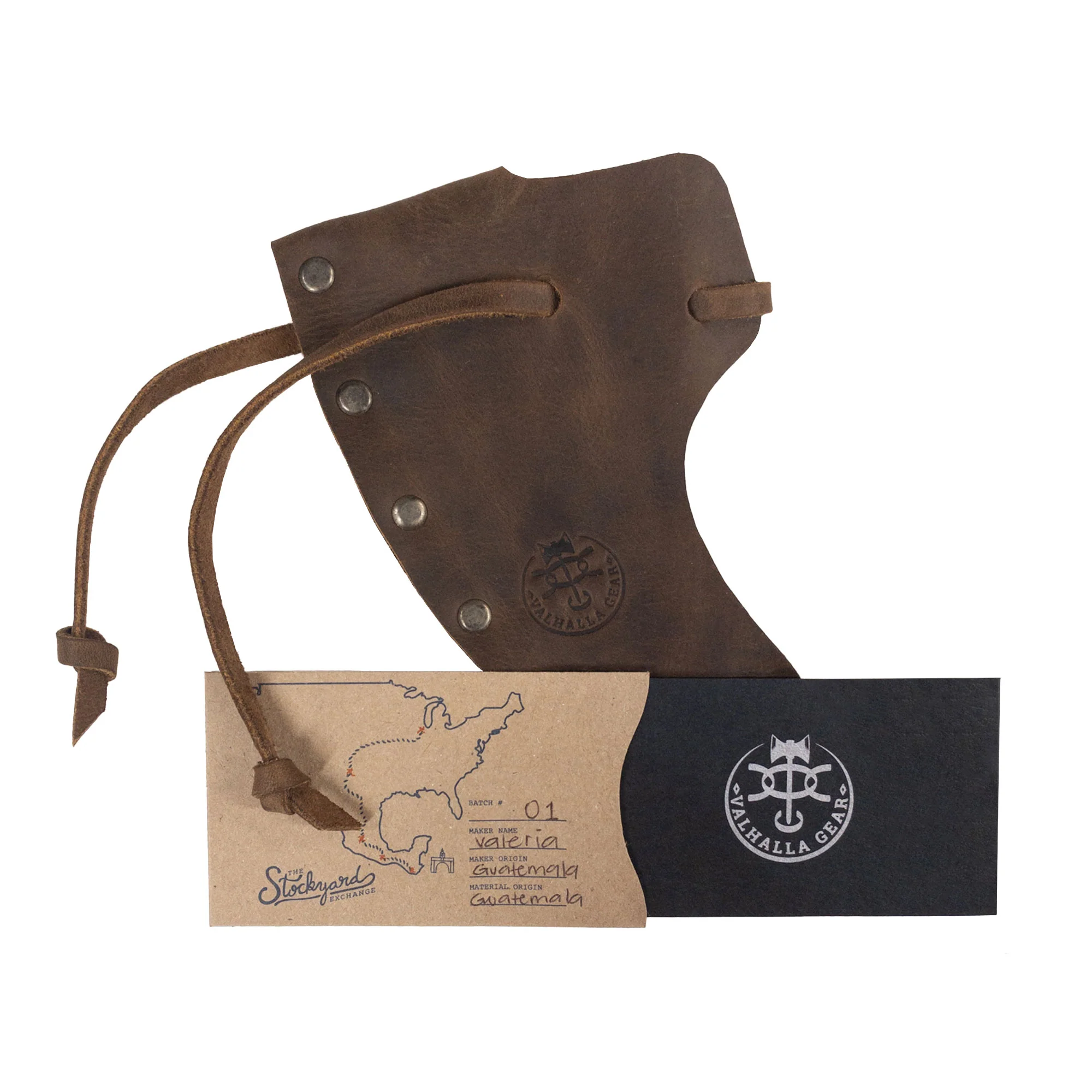 Axe Head Sheath with String