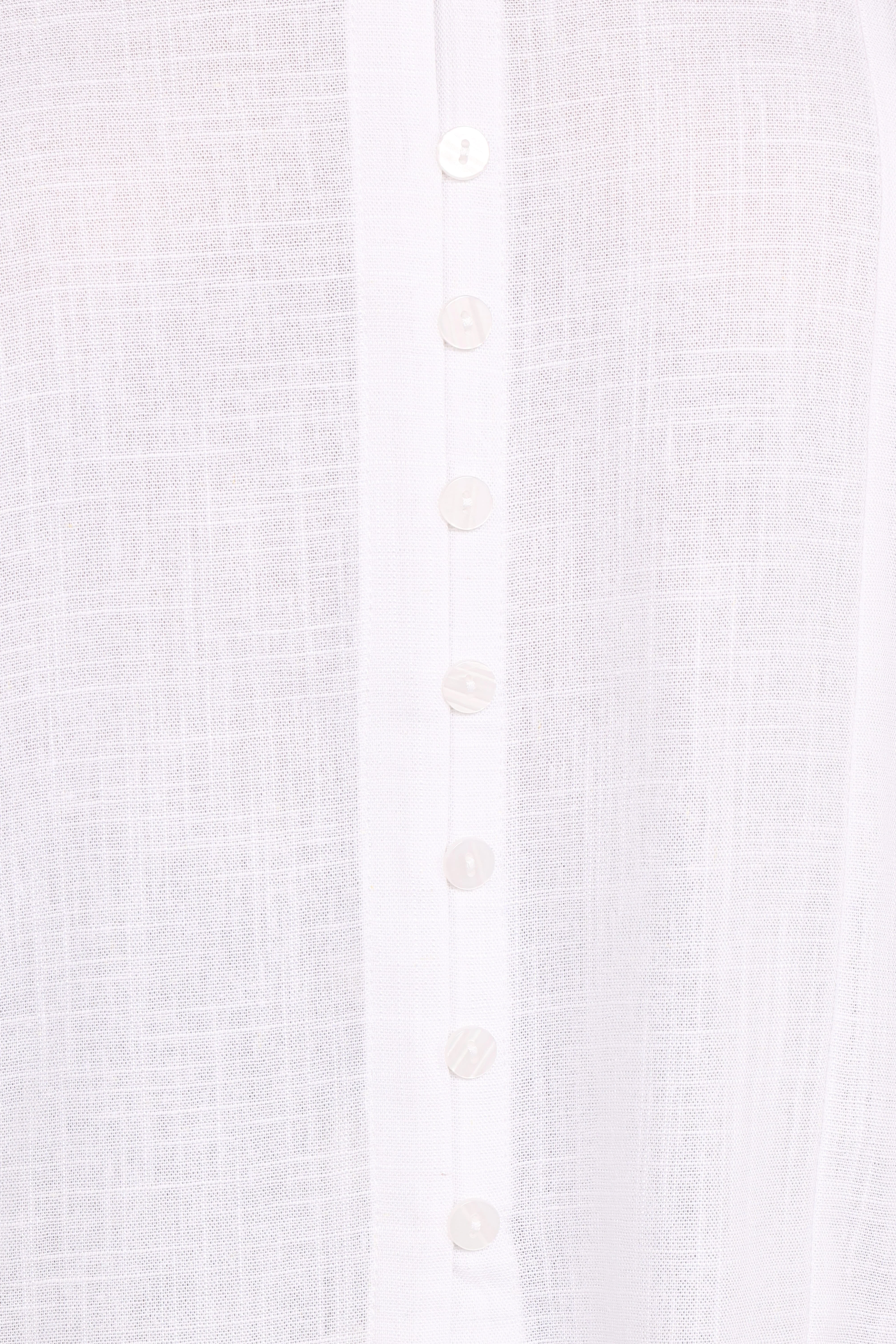 Briggs Long Sleeve Shirt - White