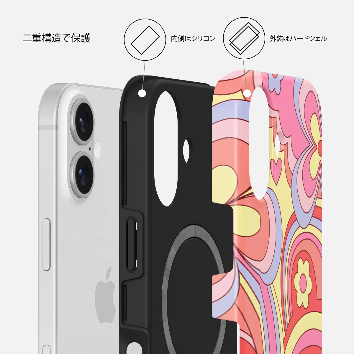 Roller Disco - iPhone 16 ケース