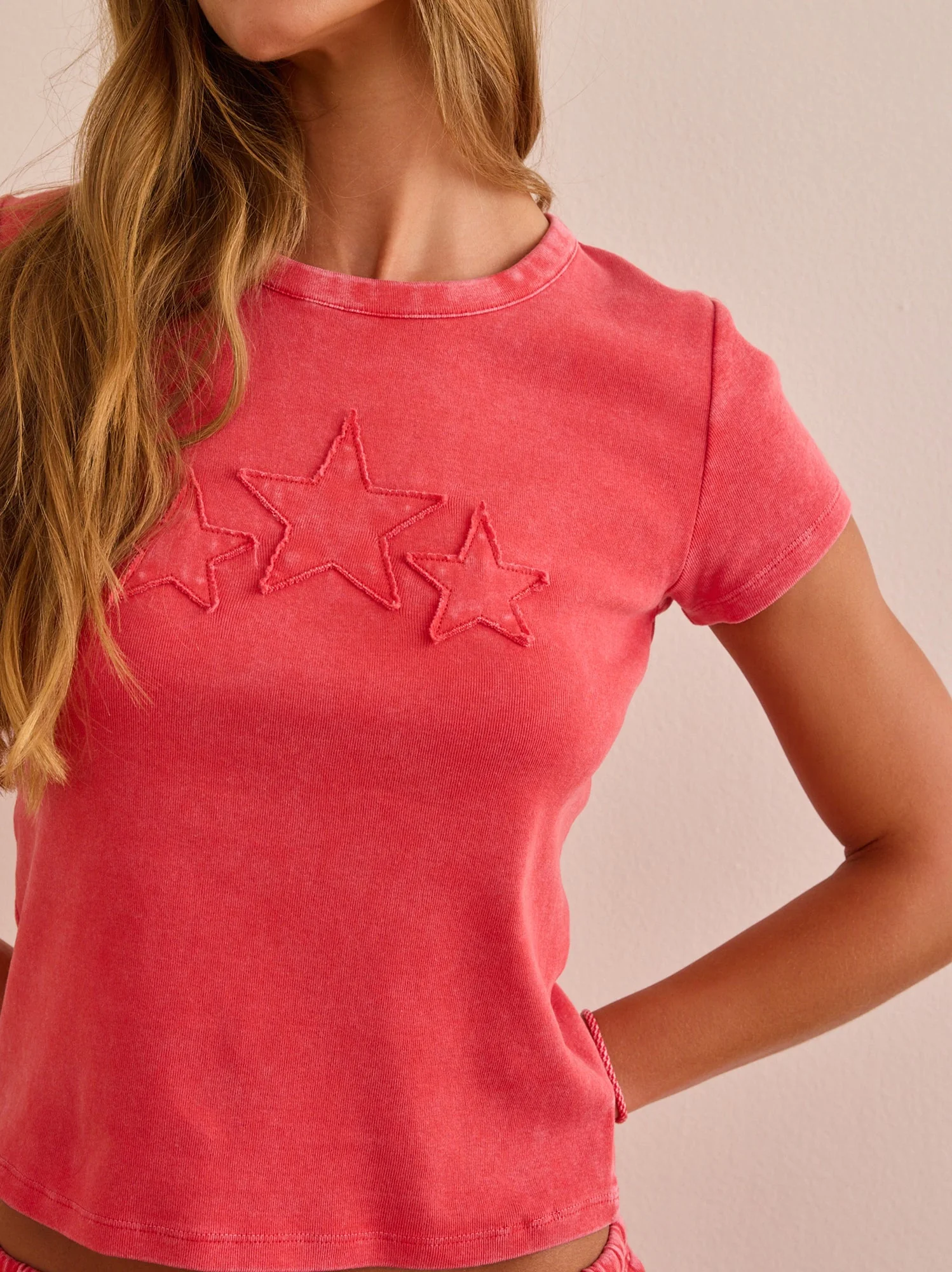 Beam Star Applique Baby Tee